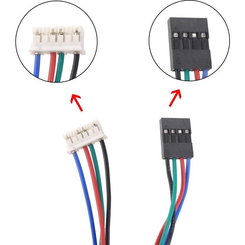 Motor Paso a Paso Nema 17 1.5A 0.45kg para CNC/Impresora 3D