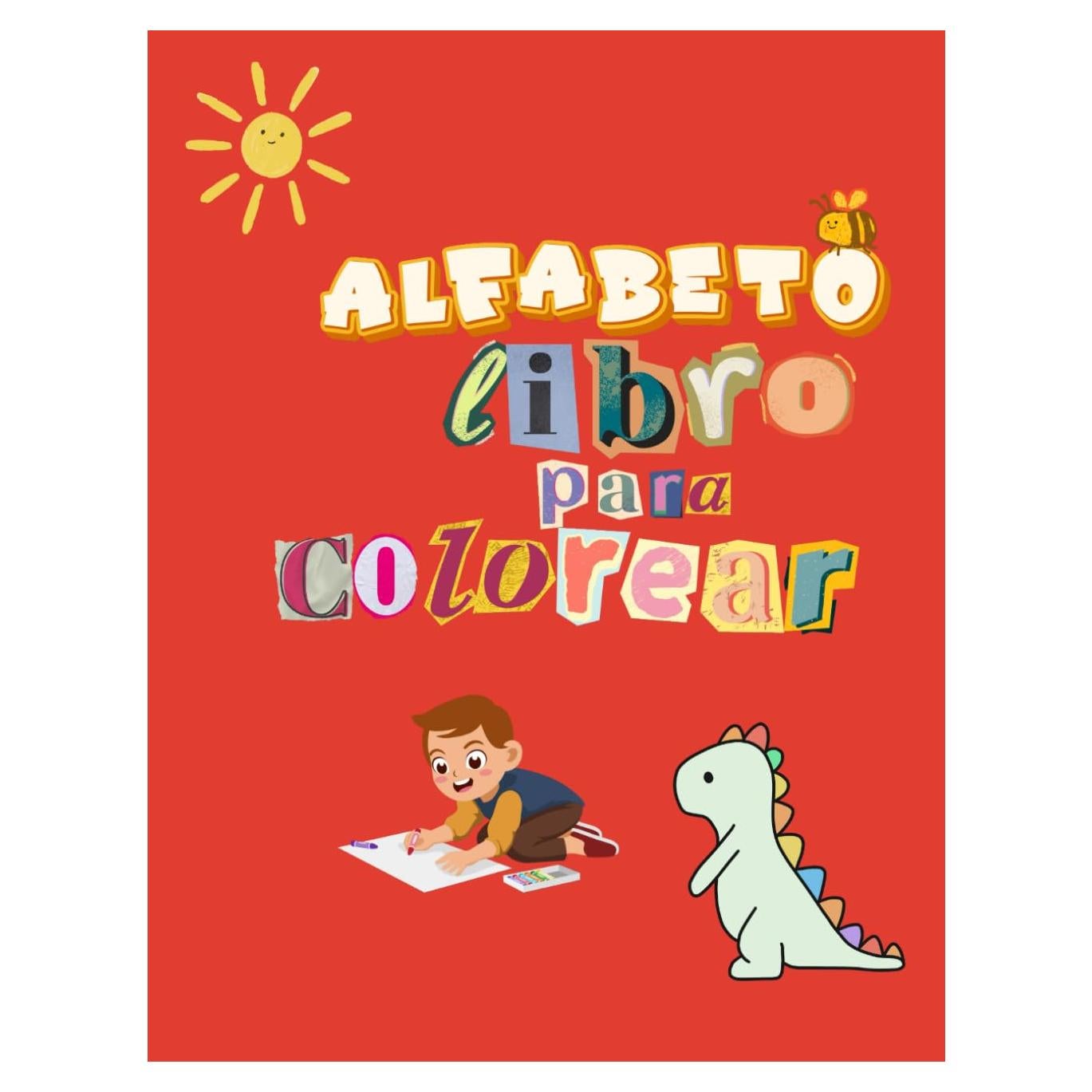 Alfabeto-Libro para colorear: Libro para colorear (Spanish Edition)