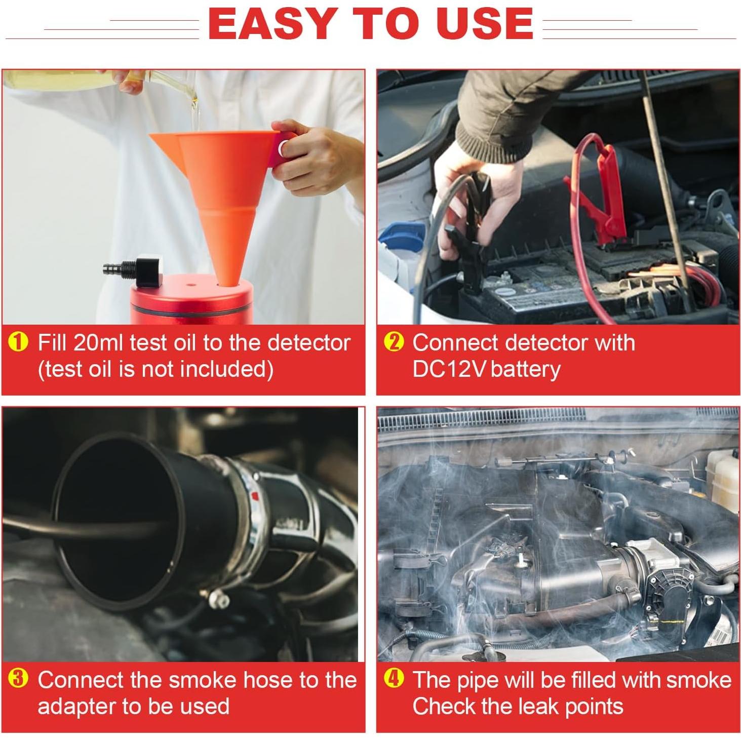 Probador de Fugas de Humo FENNICA SLD-300 PRO 12V DC