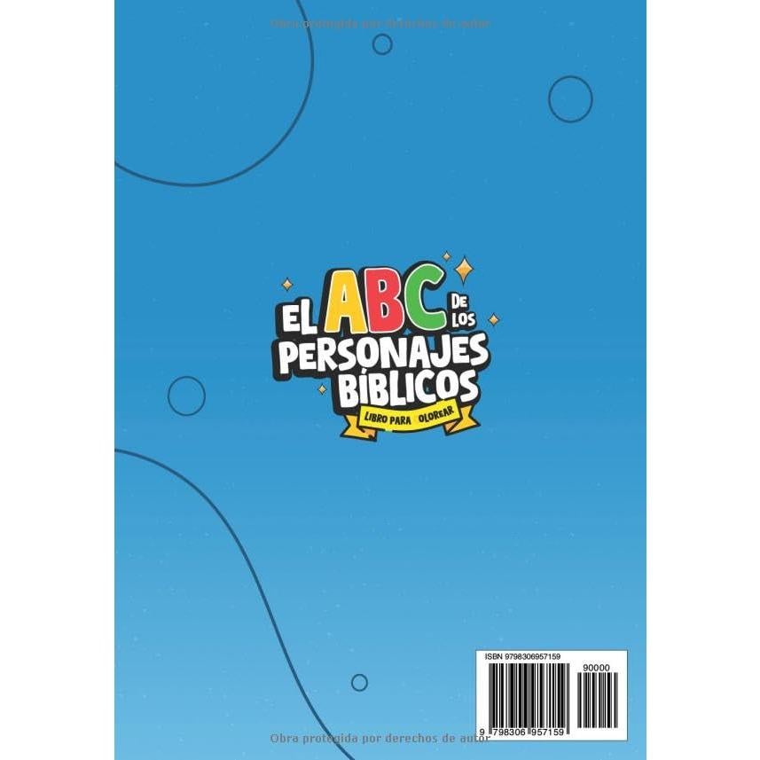 El ABC de los Personajes Bíblicos: Libro para Colorear, Actividades Educativas y Divertidas para Niños y Niñas de 3 a 8 Años (Spanish Edition)