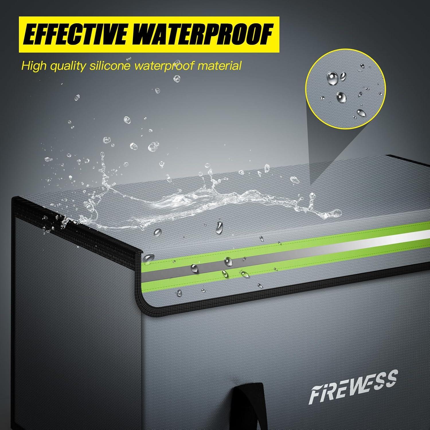 Bolsa a Prueba de Fuego Grande 33x33x30 cm - Nantong Yehe