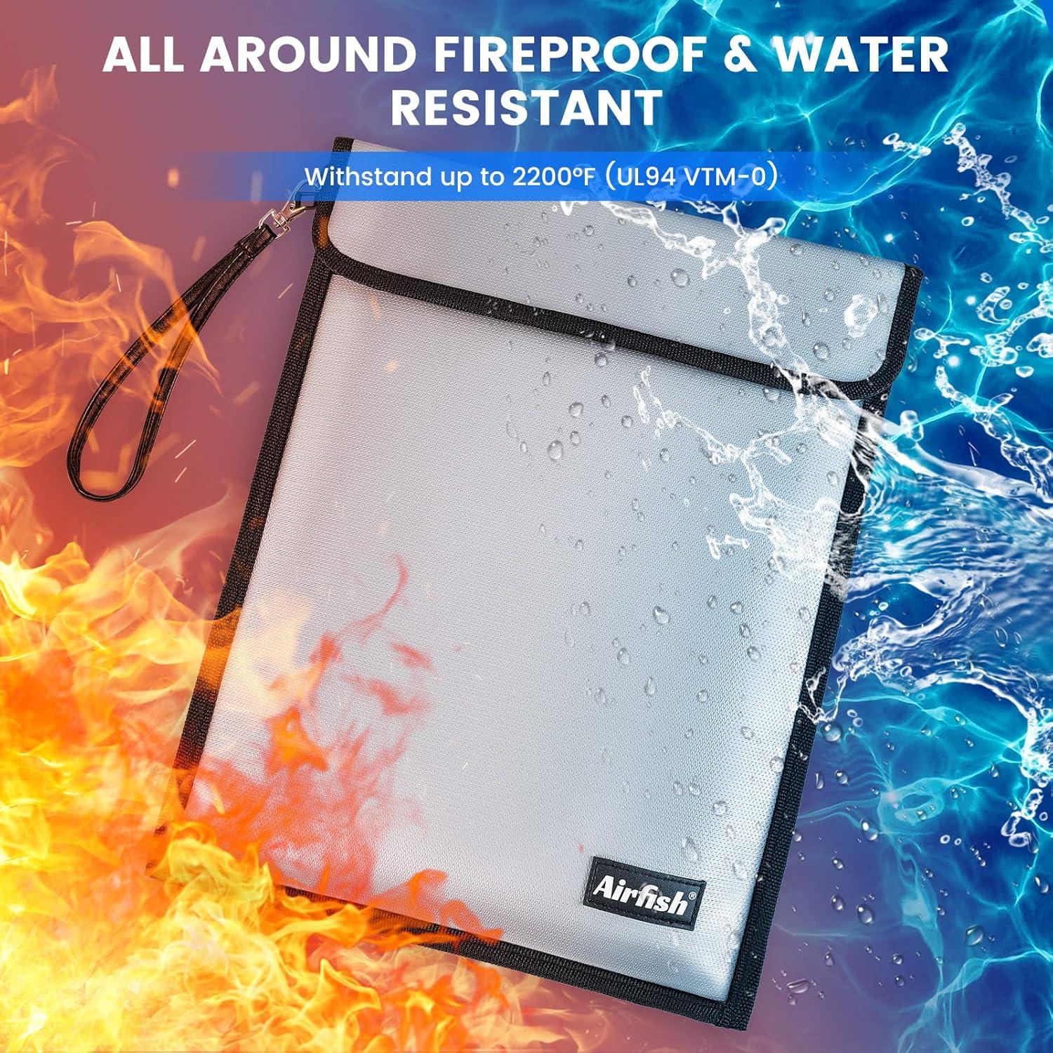 Bolsa a Prueba de Fuego Airfish 15x11.5" Resistente al Agua