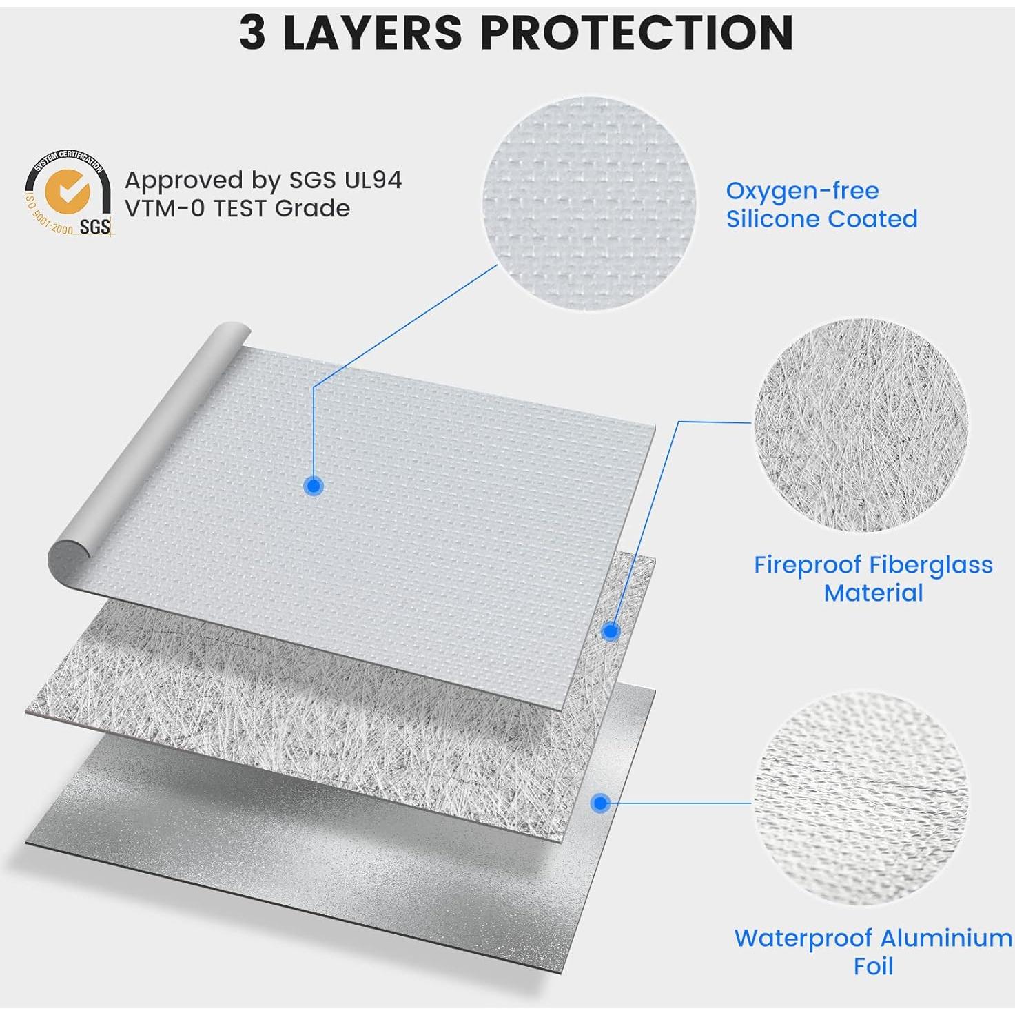 Bolsa a Prueba de Fuego Airfish 15x11.5" Resistente al Agua