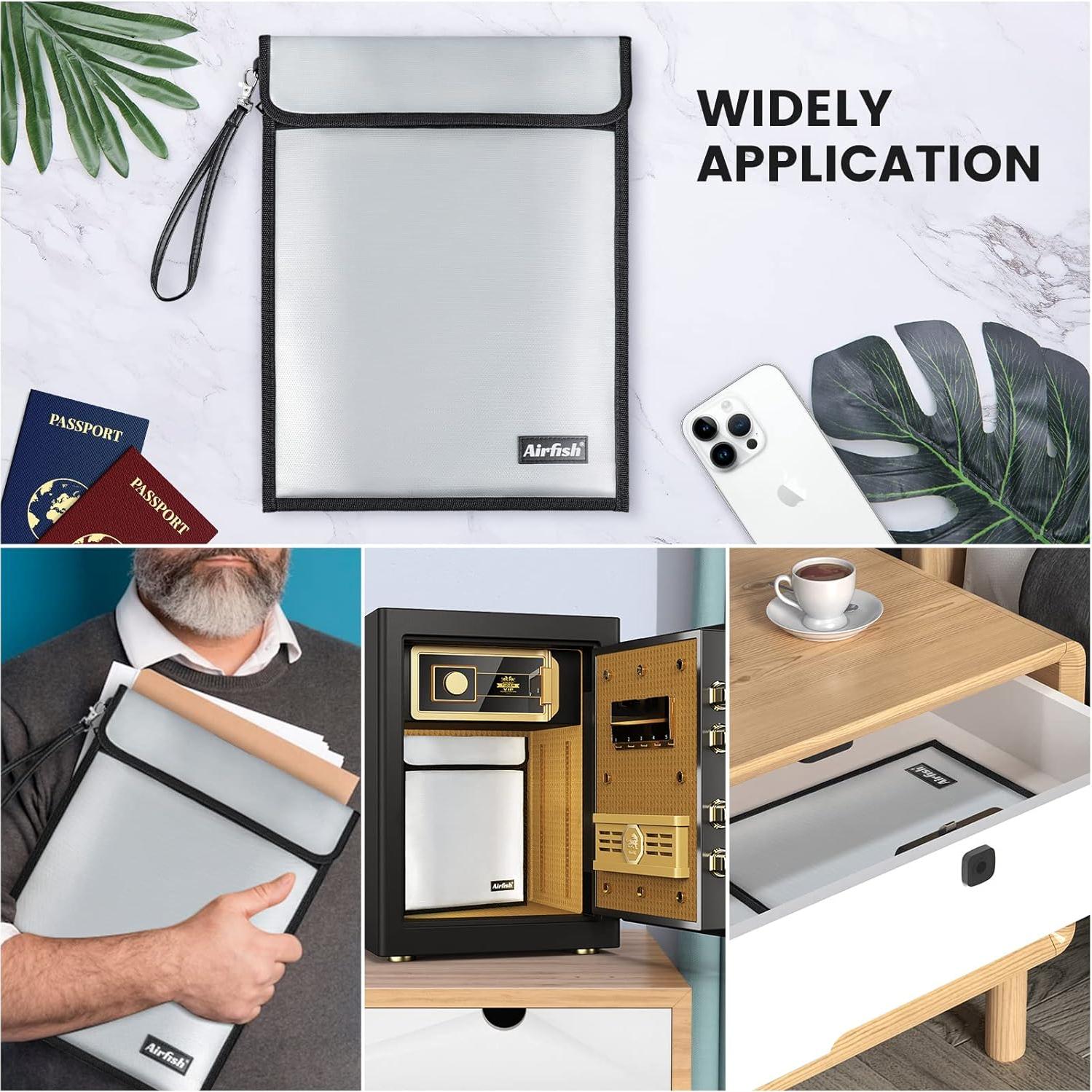 Bolsa a Prueba de Fuego Airfish 15x11.5" Resistente al Agua