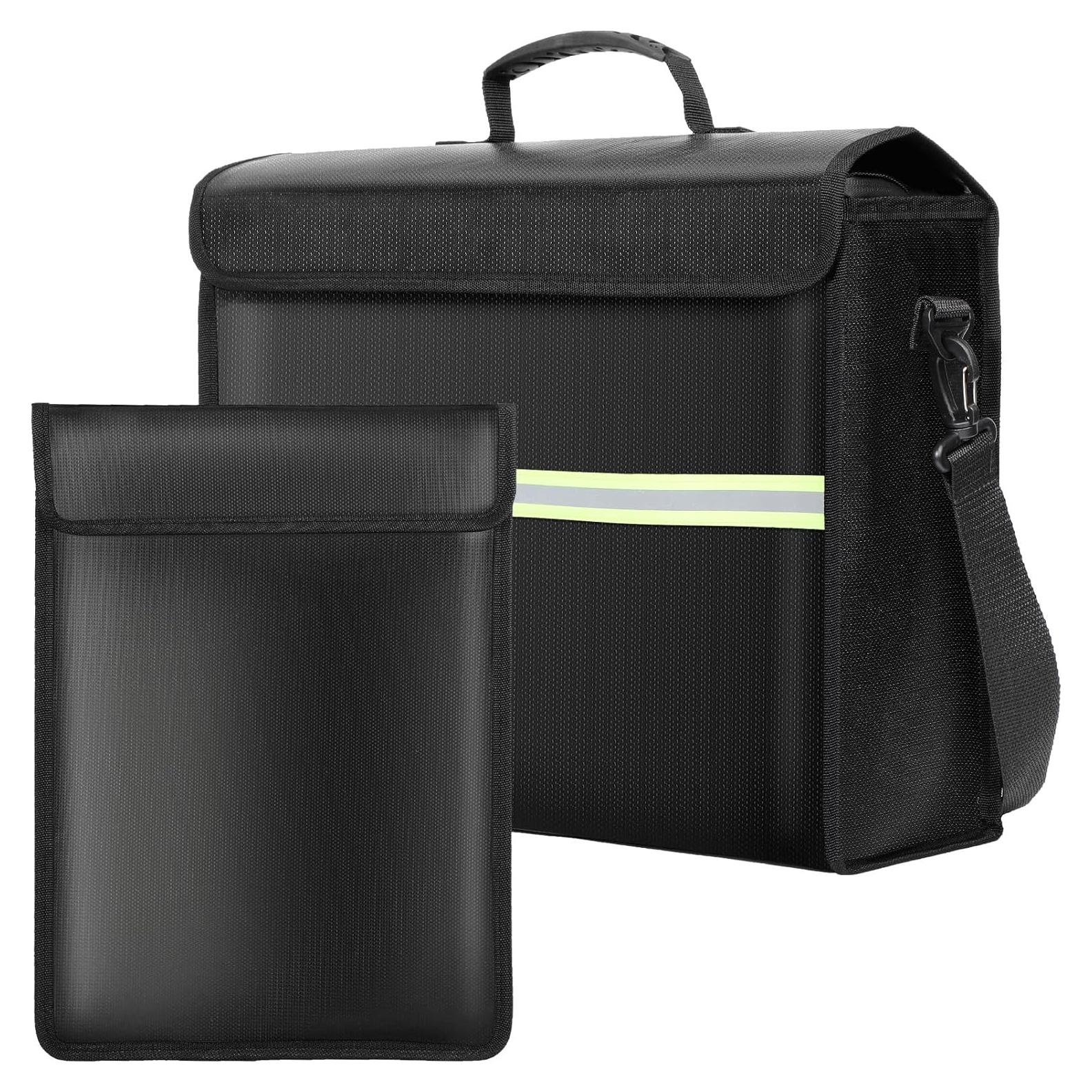 Set de 2 Bolsas de Documentos a Prueba de Fuego Fullhawl