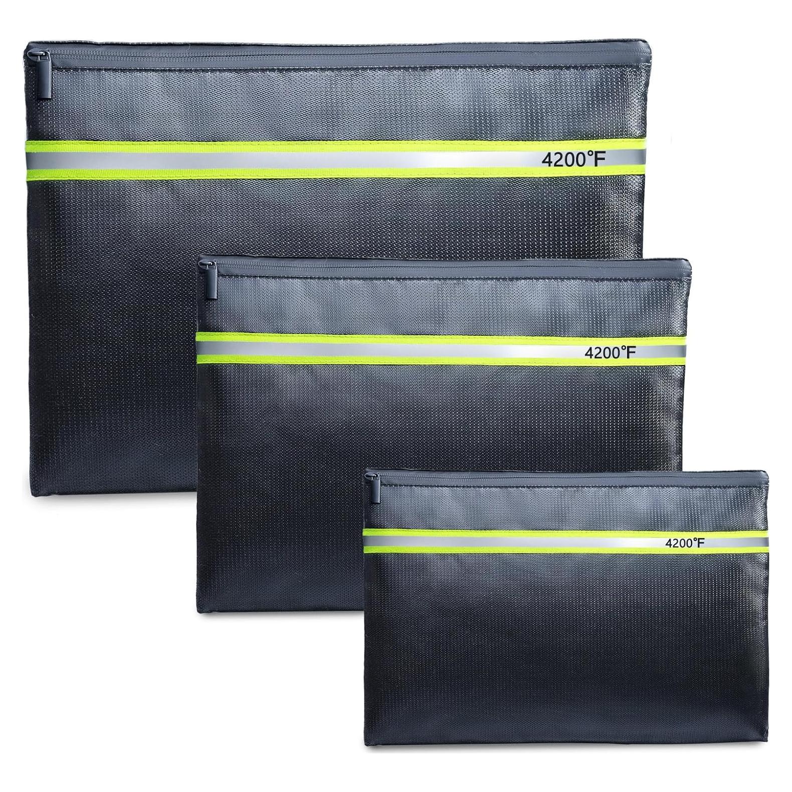 Bolsa de Documentos a Prueba de Fuego FRECOLSH - 3 Tamaños