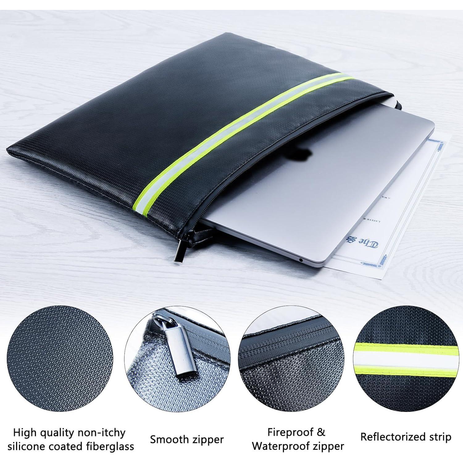 Bolsa de Documentos a Prueba de Fuego FRECOLSH - 3 Tamaños