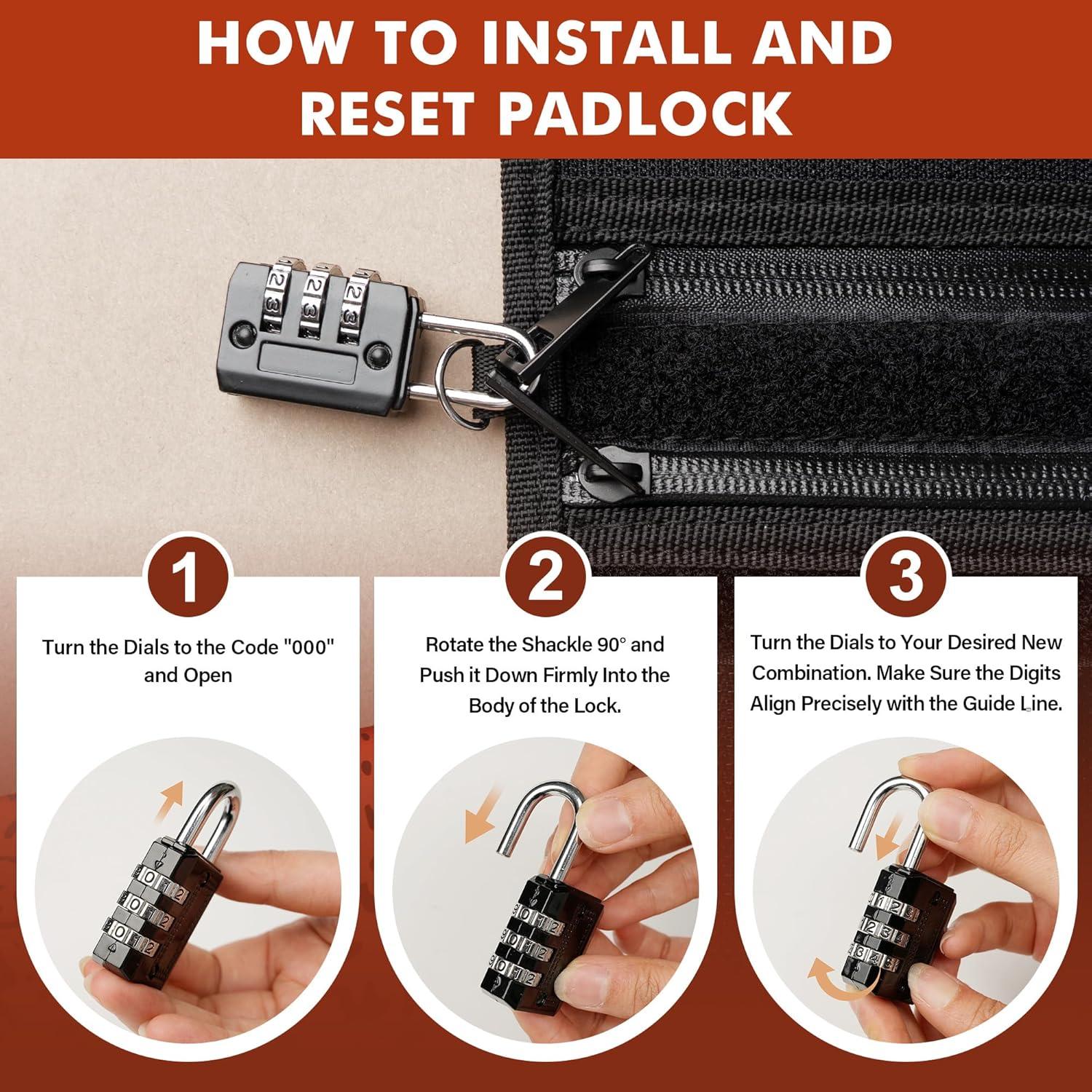 Juego de Bolsas a Prueba de Fuego CarryWise 2 Pcs 37.3x29.2cm