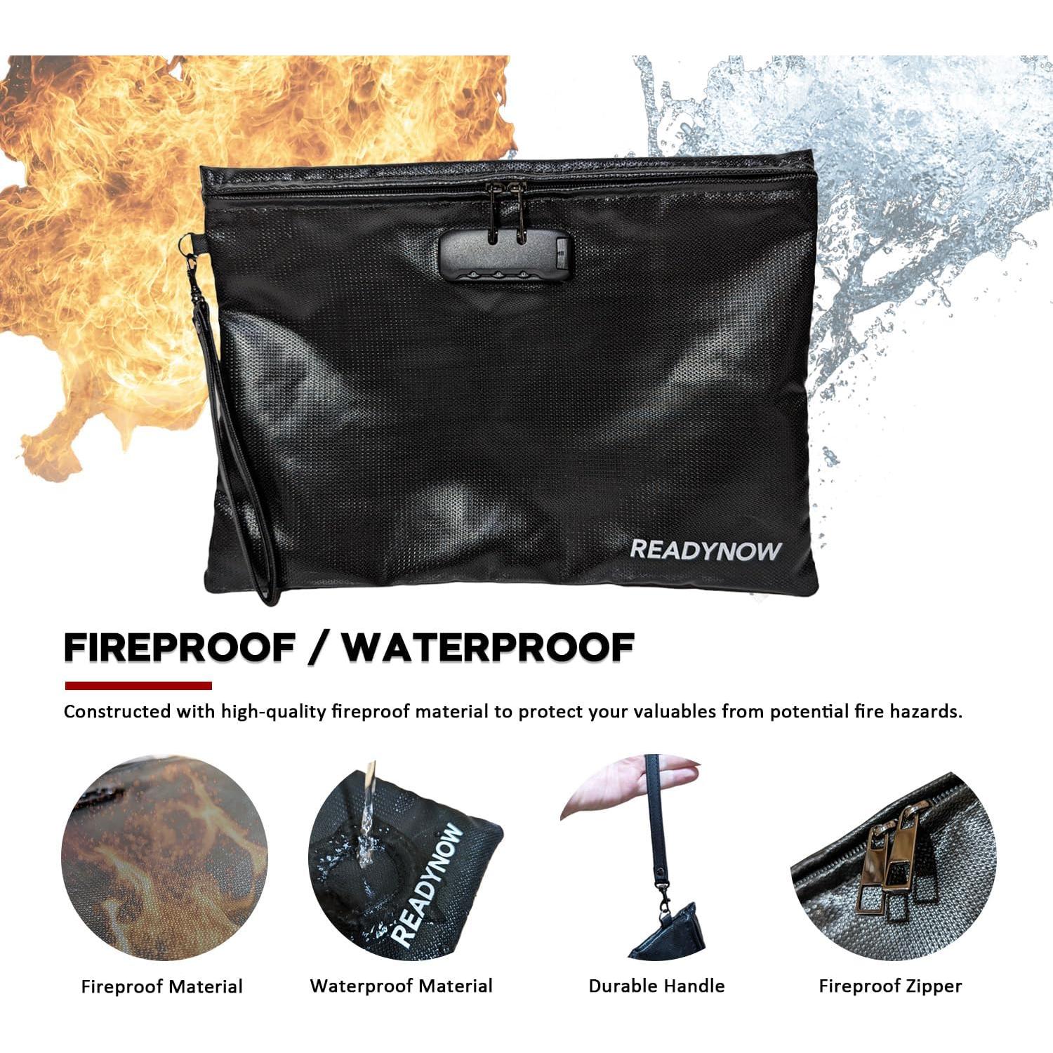 Bolsa de Documentos a Prueba de Fuego Ready Now A4 36.3x25.9cm