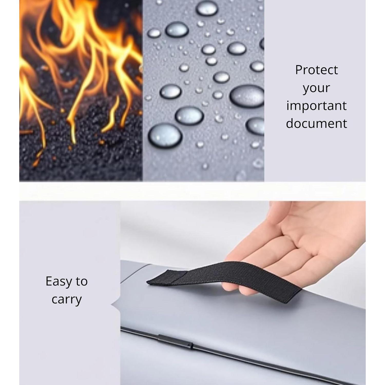 Bolsa de Documentos a Prueba de Fuego Newloop 29x24.5cm