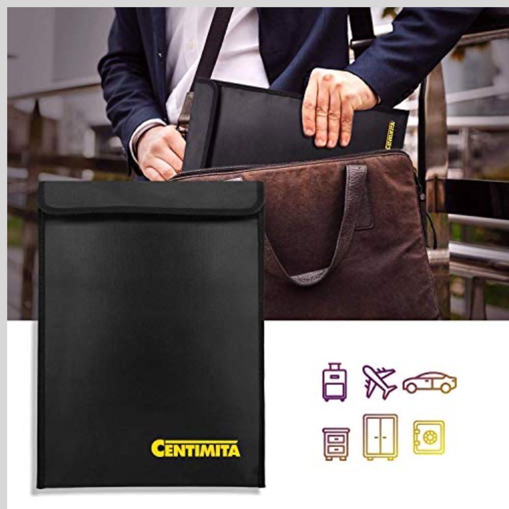 Bolsa de Documentos a Prueba de Fuego Centimita 38x28 cm