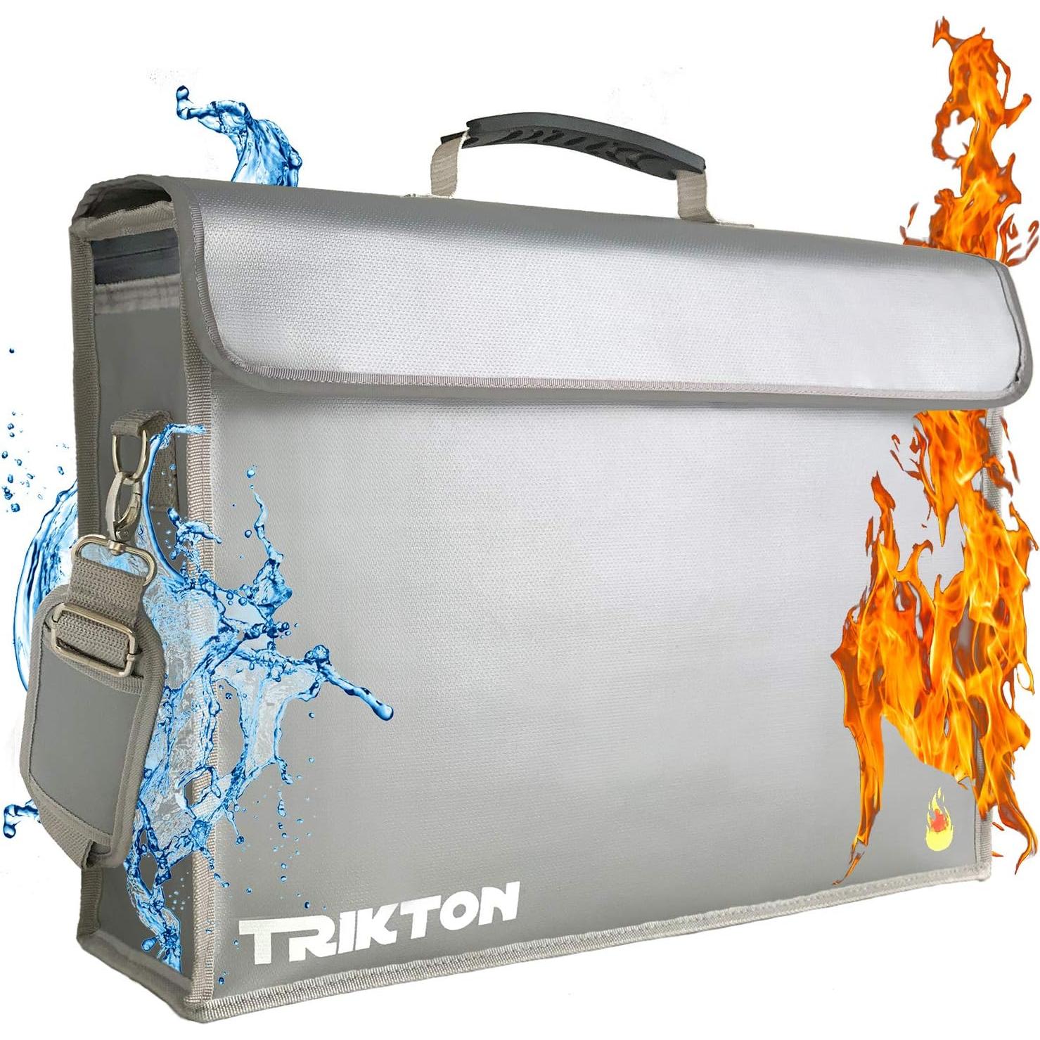 Bolsa de Documentos a Prueba de Fuego TRIKTON XXL 44.5x33 cm
