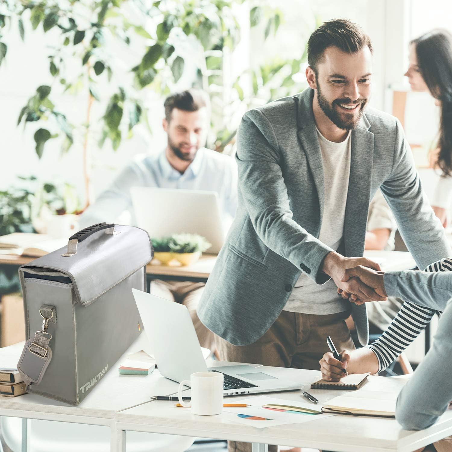 Bolsa de Documentos a Prueba de Fuego TRIKTON XXL 44.5x33 cm