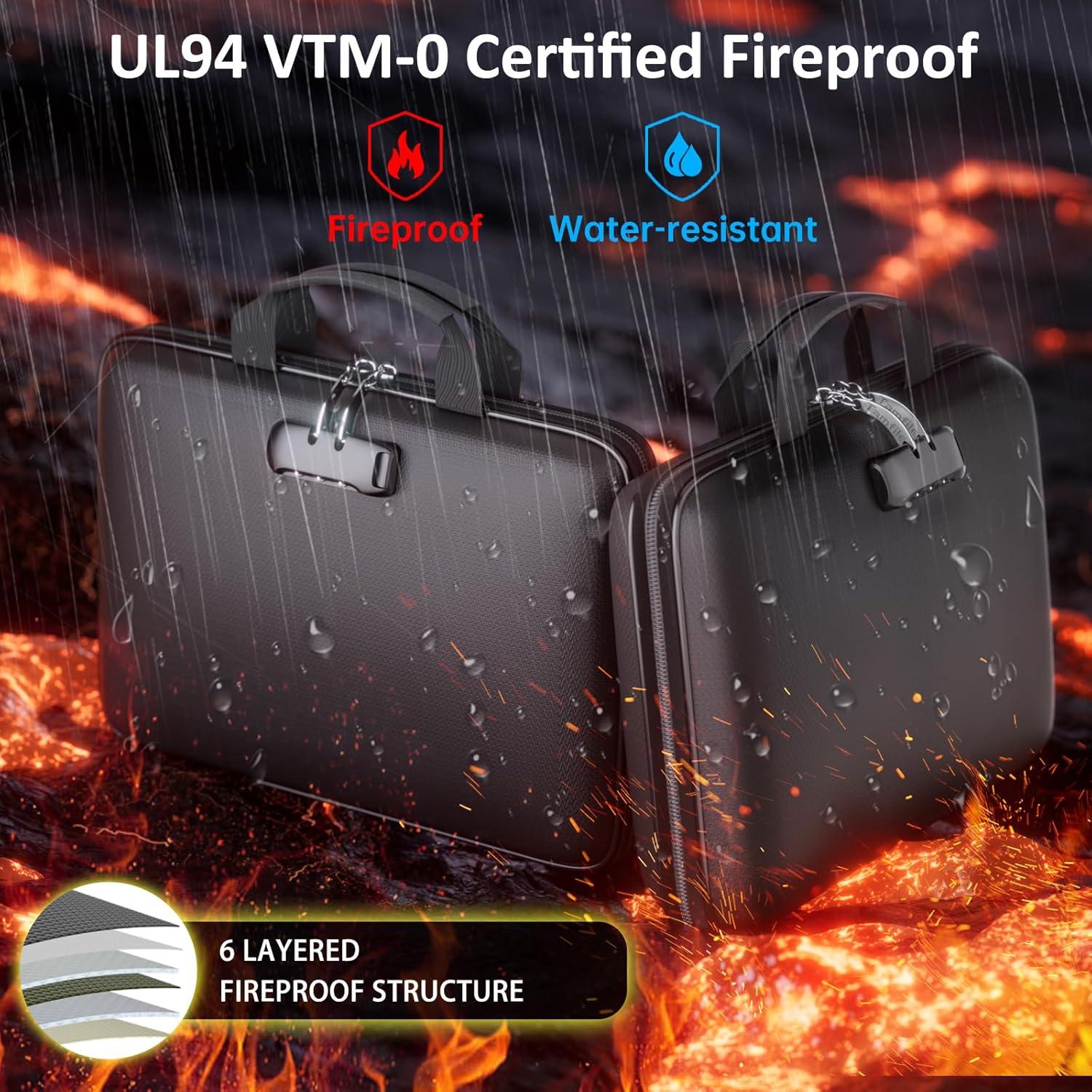 Organizador de Archivos a Prueba de Fuego Tamfile 13 Bolsillos