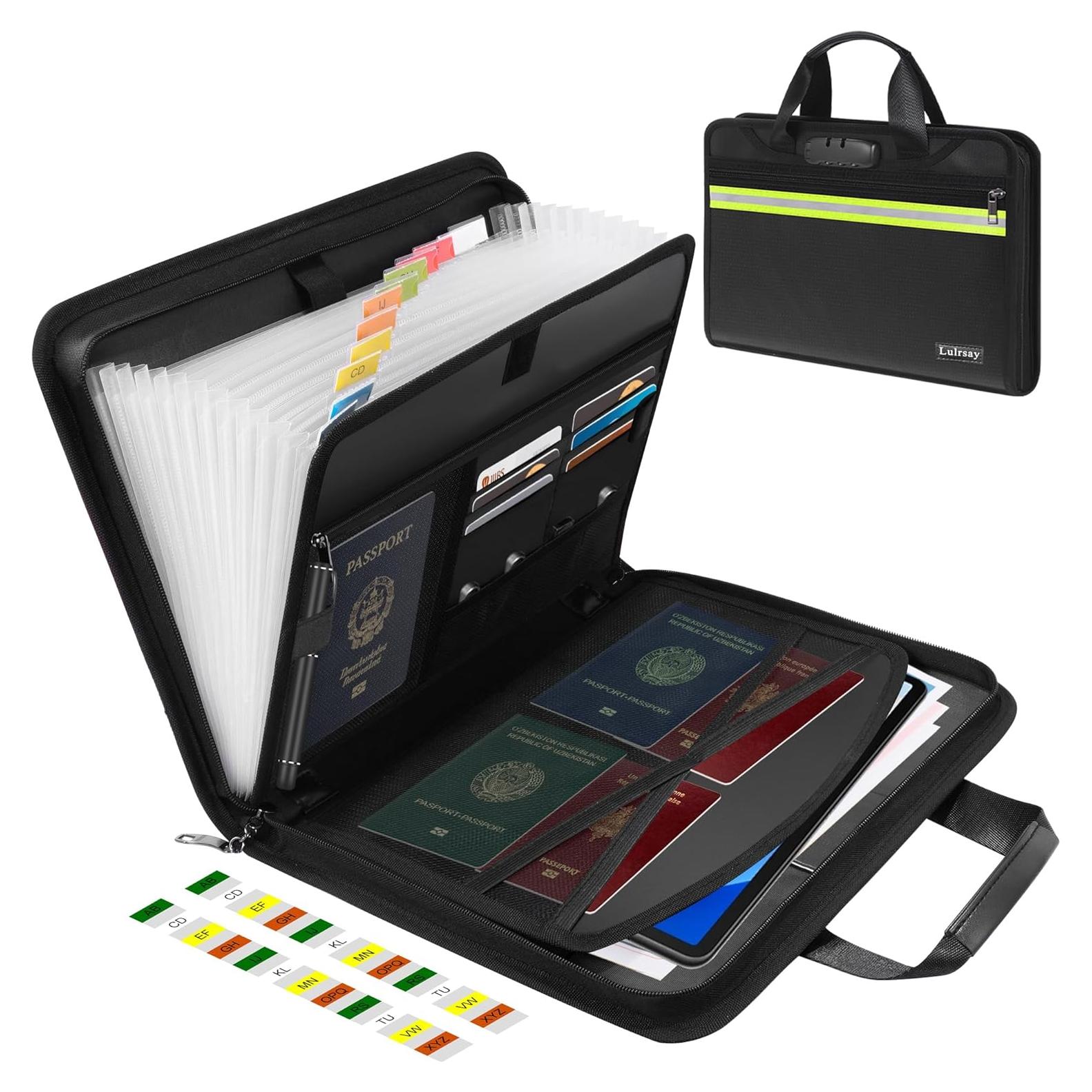 Bolsa de Documentos Lulrsay Organizador Expandible 13 Bolsillos