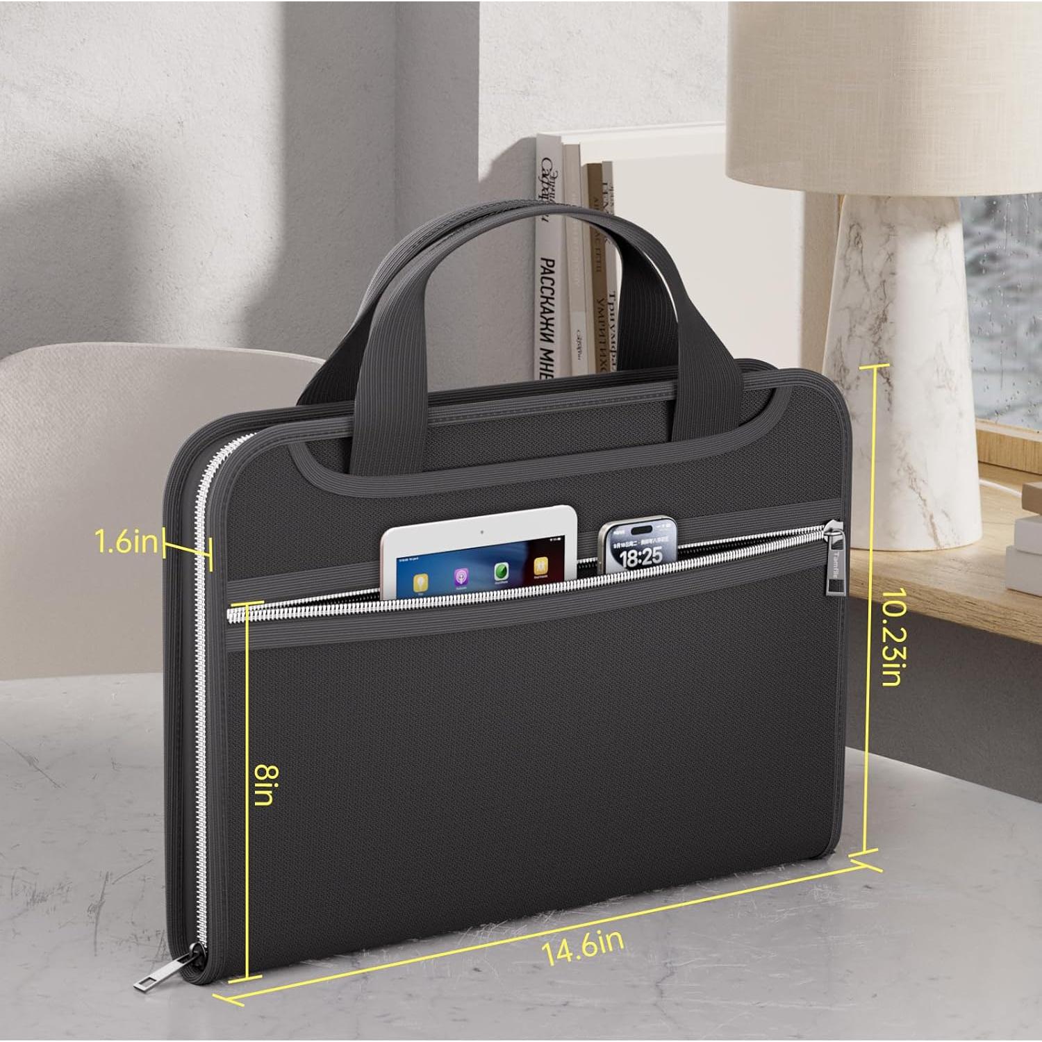 Carpeta Acordeón Ignífuga Tamfile 13 Bolsillos A4 con Asa