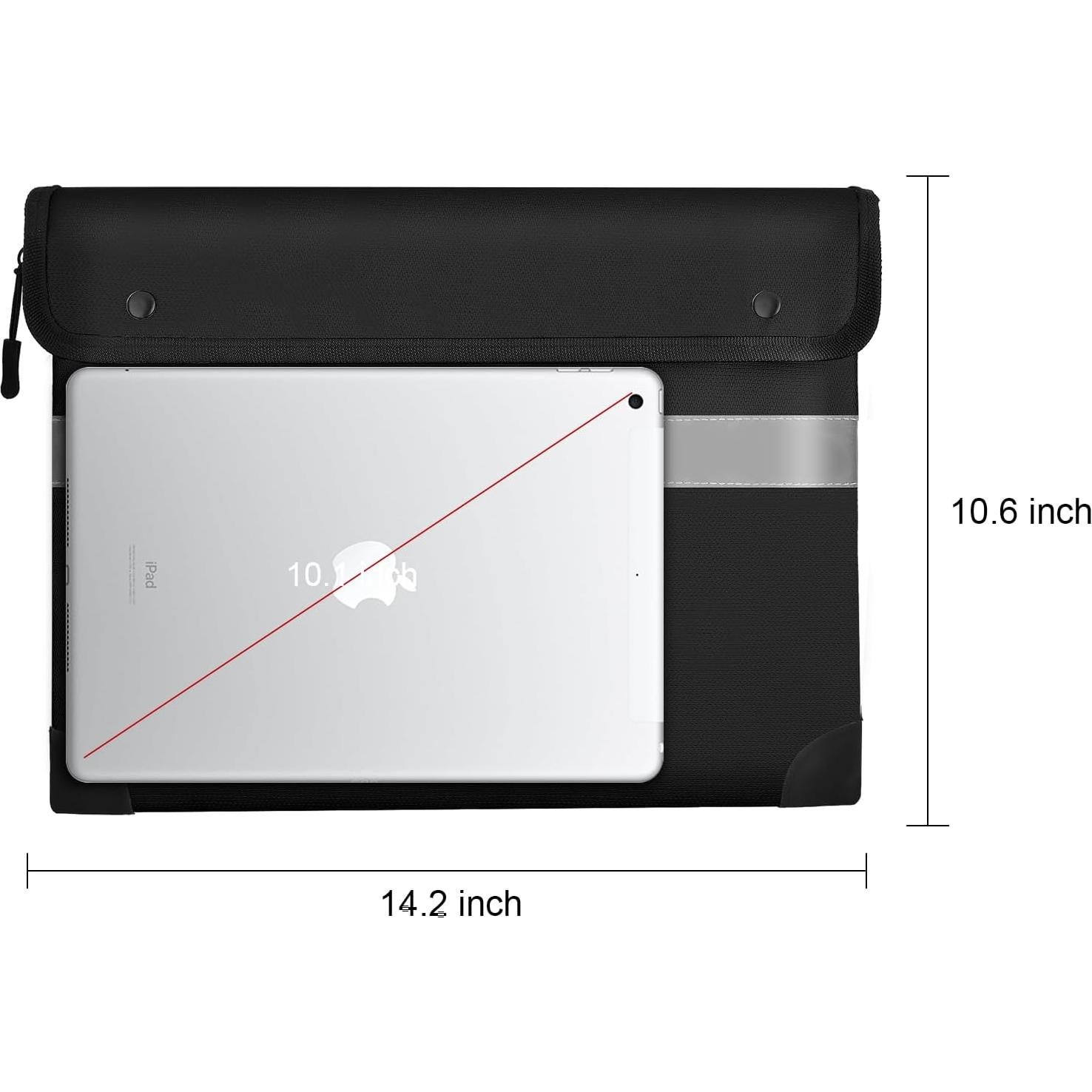 Bolsa de Documentos a Prueba de Fuego Espmotic 36x27 cm Impermeable