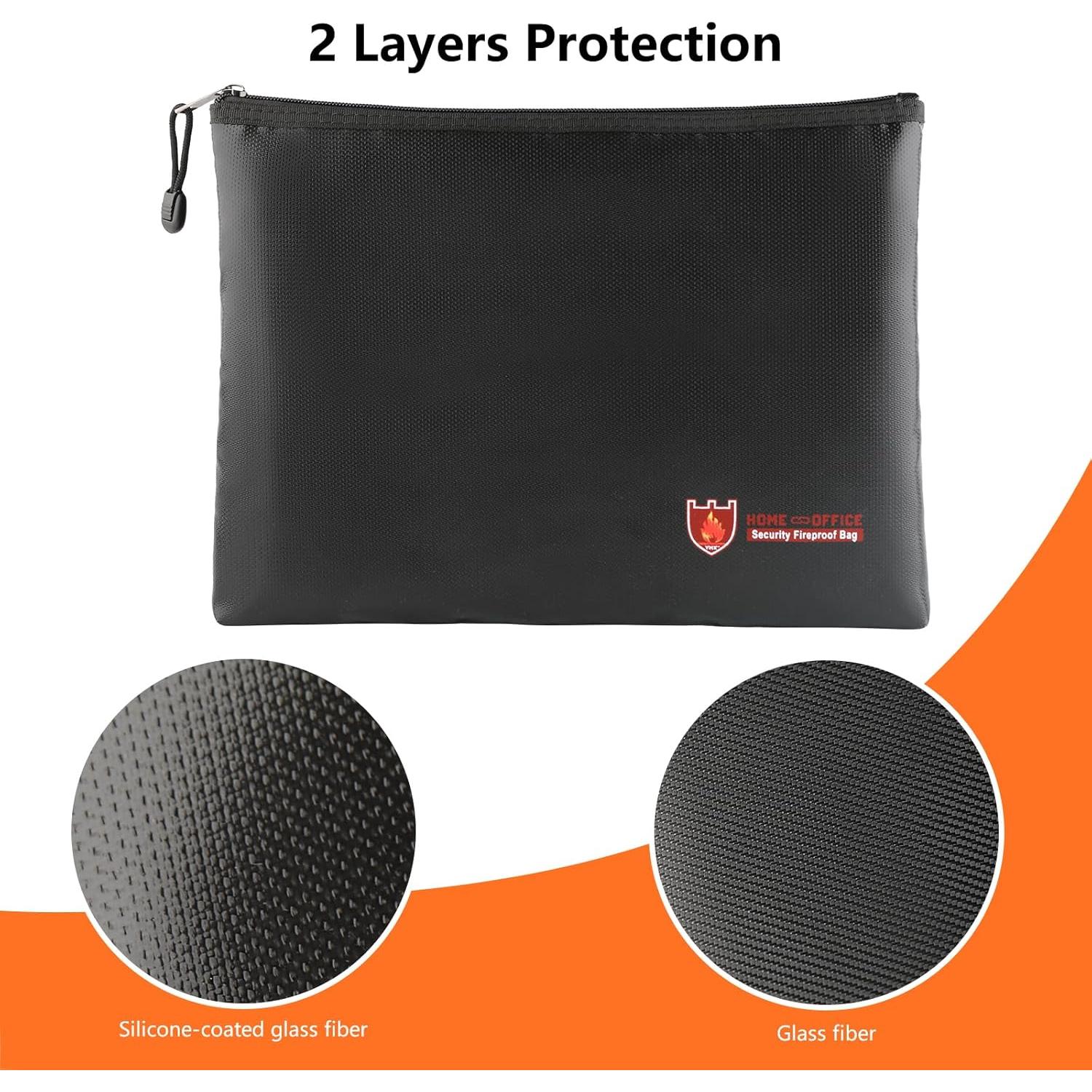 Bolsa de Documentos Ignífuga BONDUN 91x61 cm Negra