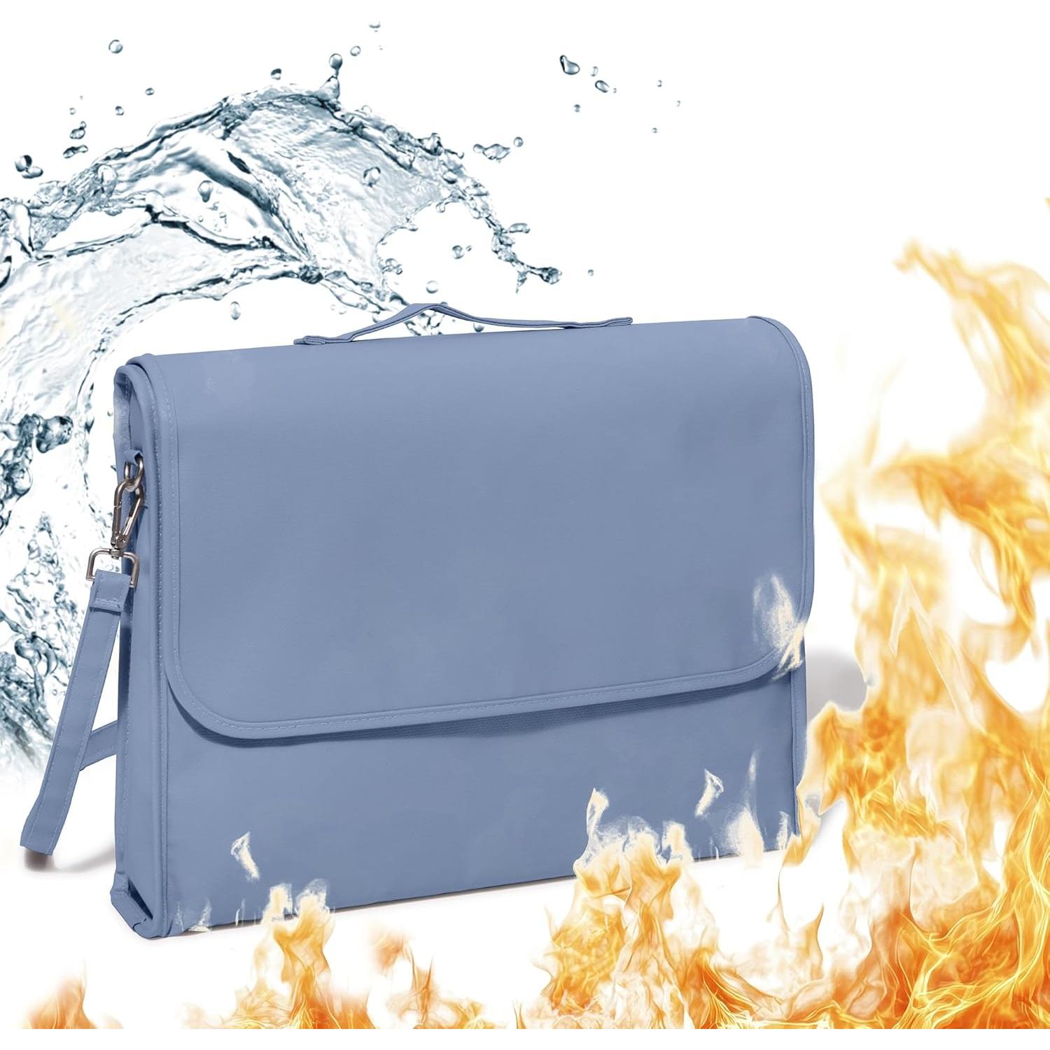 Bolsa de Documentos Impermeable y Retardante de Llama PaperSavor Grande