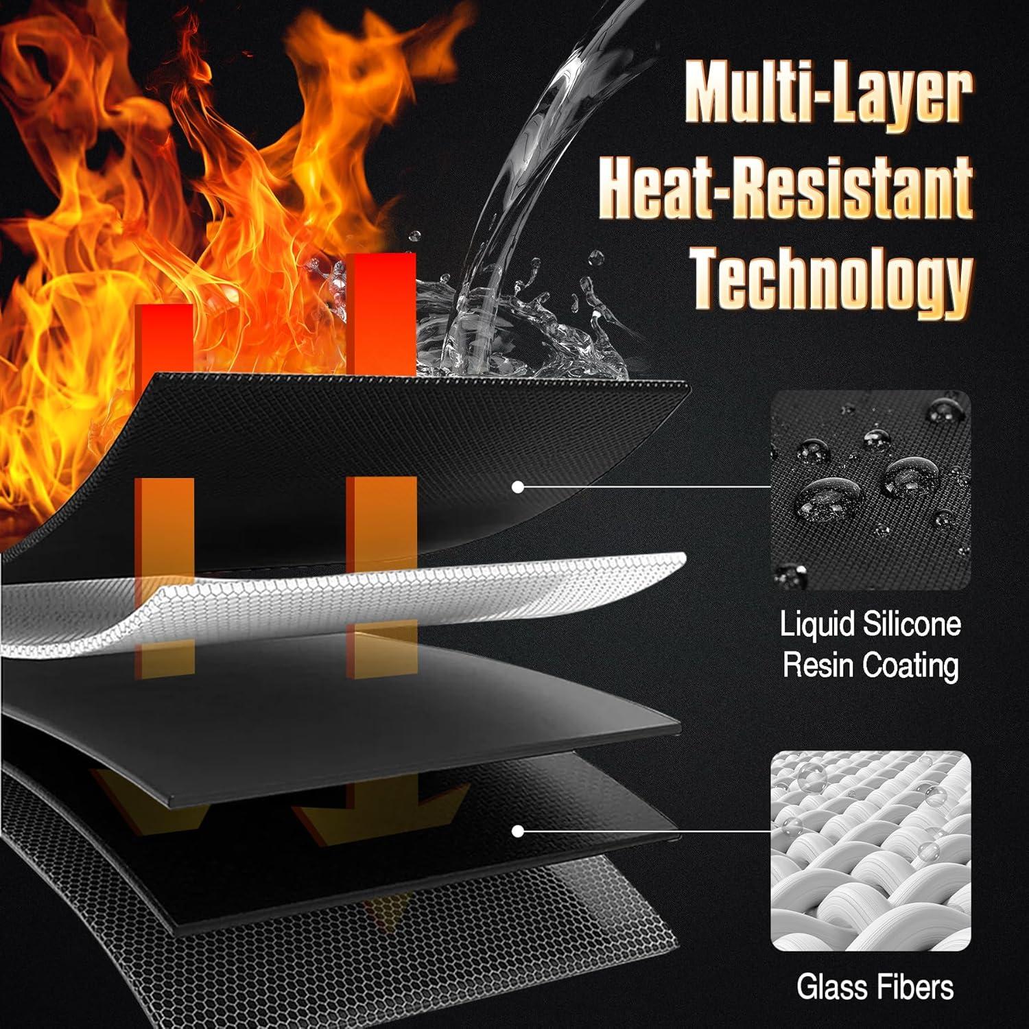 Juego de Bolsas a Prueba de Fuego CarryWise 2 Pcs 35.56x24.89cm