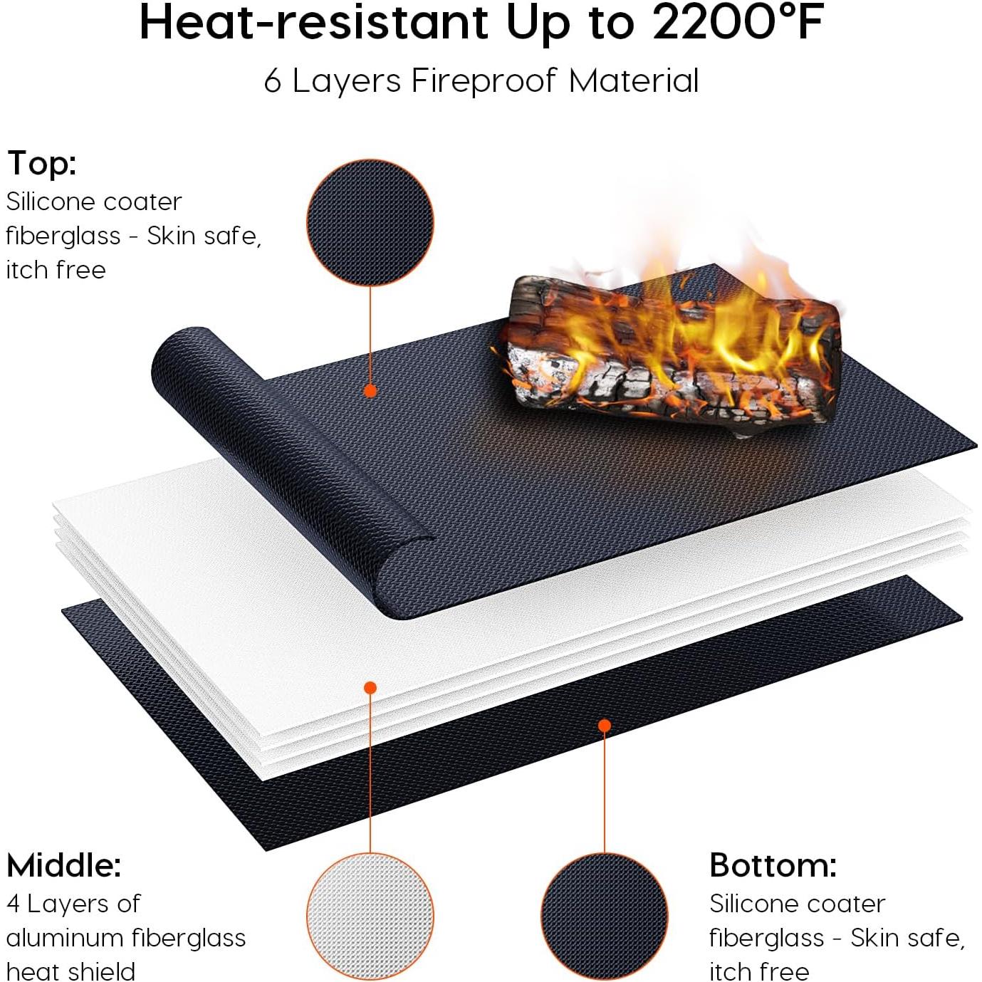 Organizador de Documentos Viesembo a Prueba de Fuego y Agua Azul
