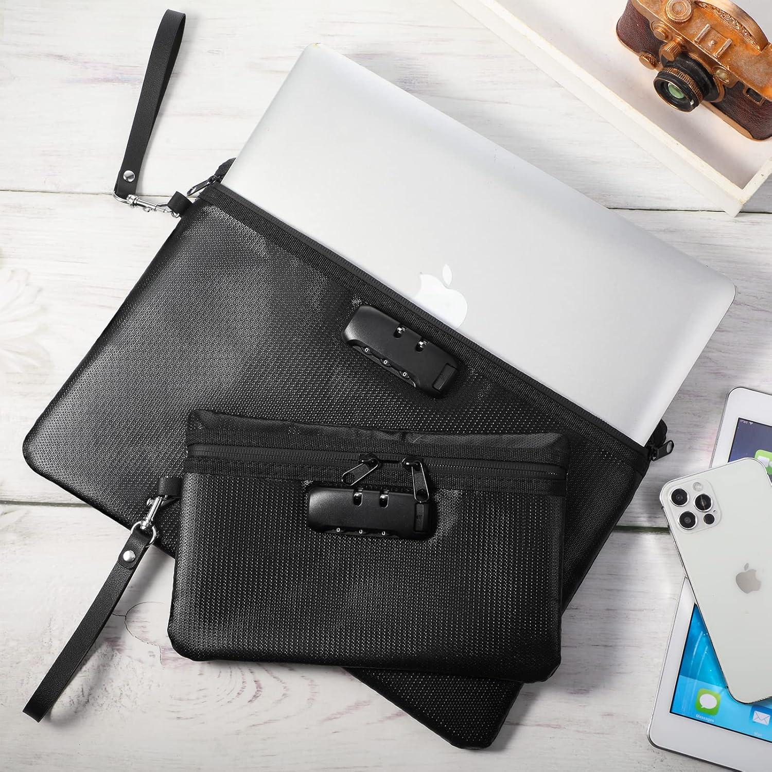 Bolsa de Documentos Nezyo a Prueba de Fuego 2 Pcs 35.5x25.4cm