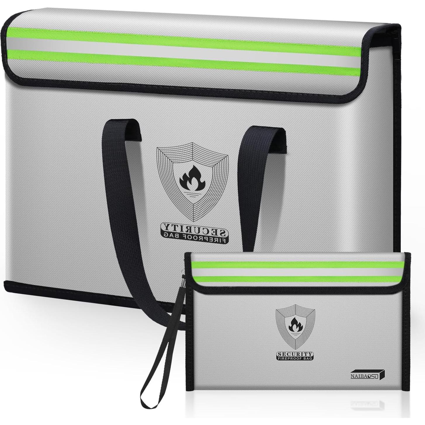 Bolsa de Documentos a Prueba de Fuego NAIBAOSD 40.64x30.48cm