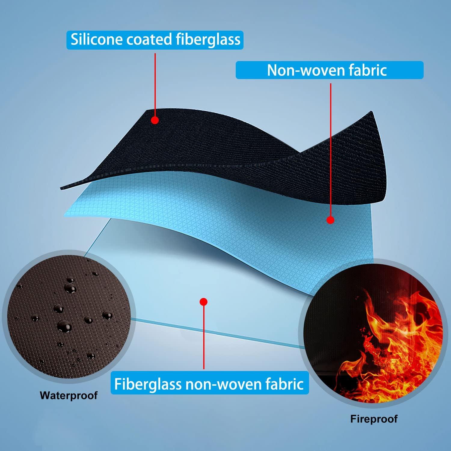 Bolsa de Documentos a Prueba de Fuego IANDAIROK 34x24cm Negra