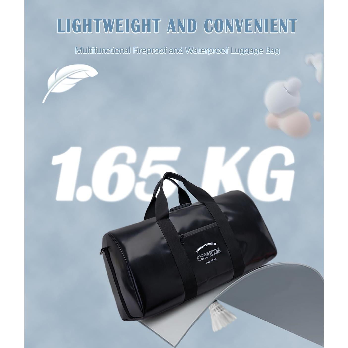 Bolsa de viaje a prueba de fuego y agua CRPZZM 55.88x30.99cm