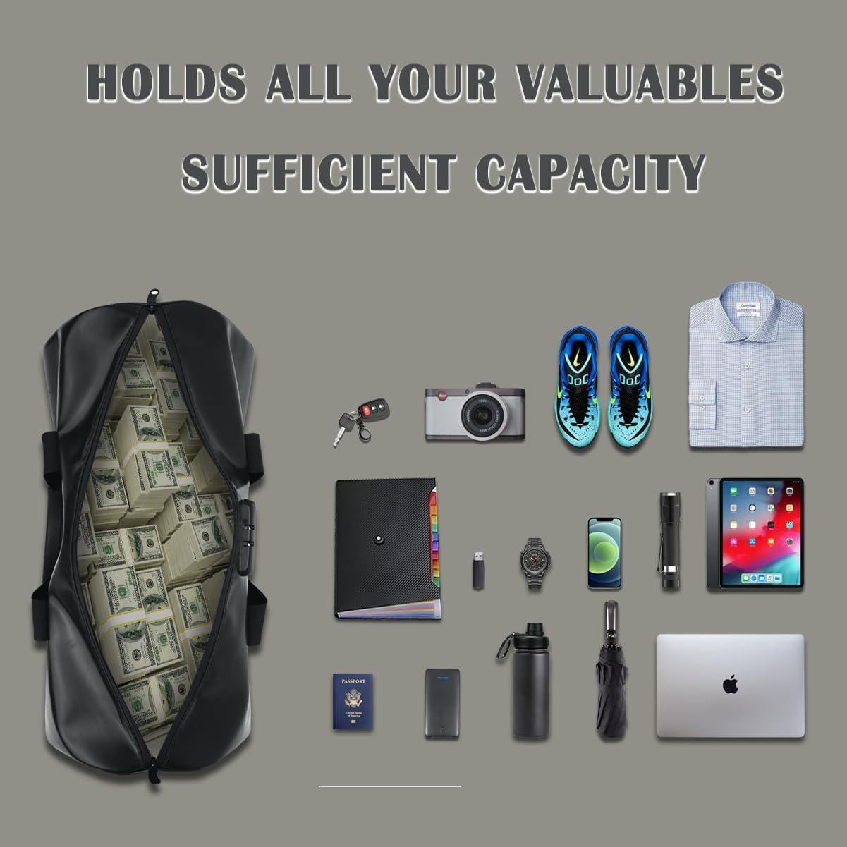 Bolsa de viaje a prueba de fuego y agua CRPZZM 55.88x30.99cm