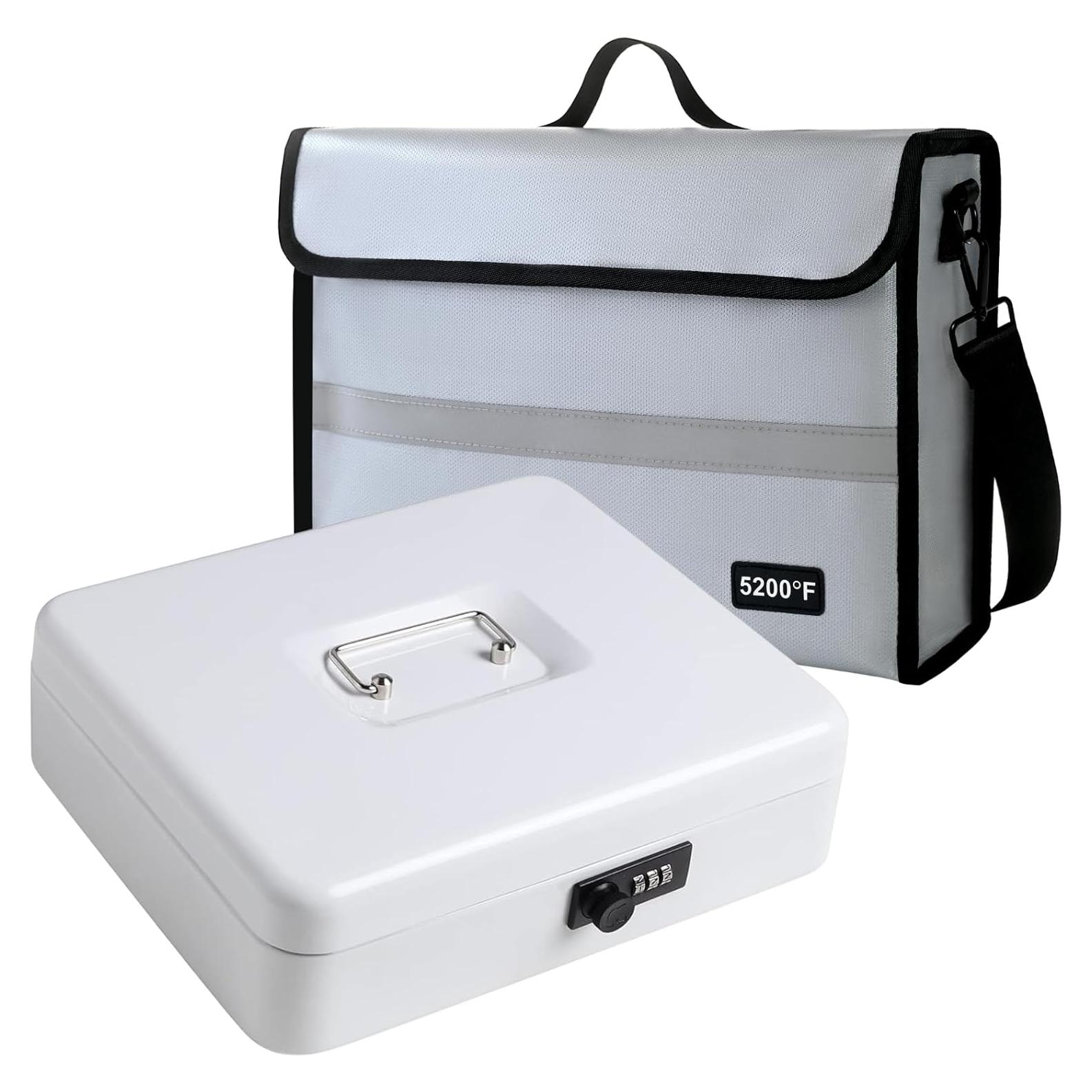 Bolsa de Documentos a Prueba de Fuego MAOSEMSI 37.8x30cm