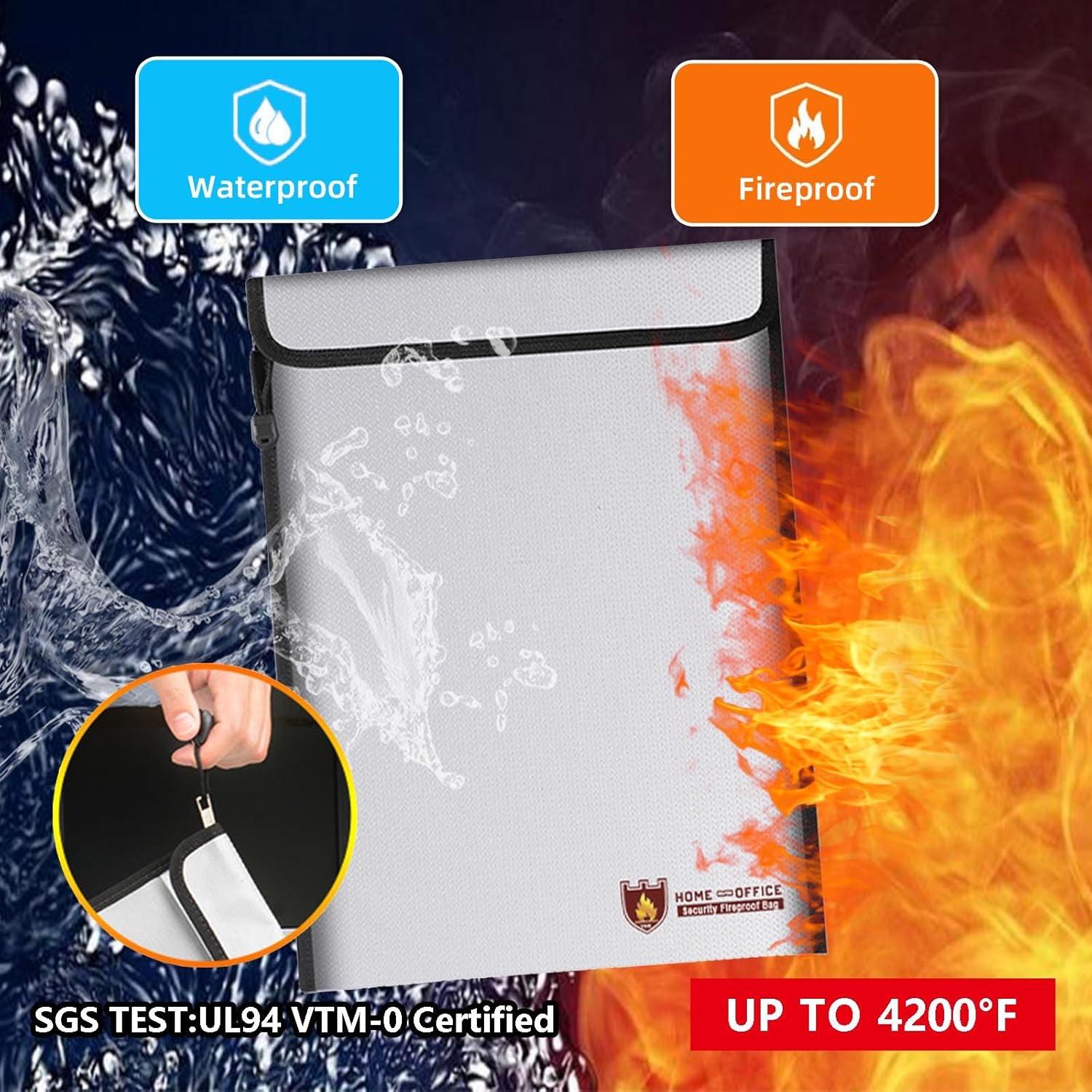 Bolsa a Prueba de Fuego y Agua Genérico FHB-S-001 38.1x27.9cm