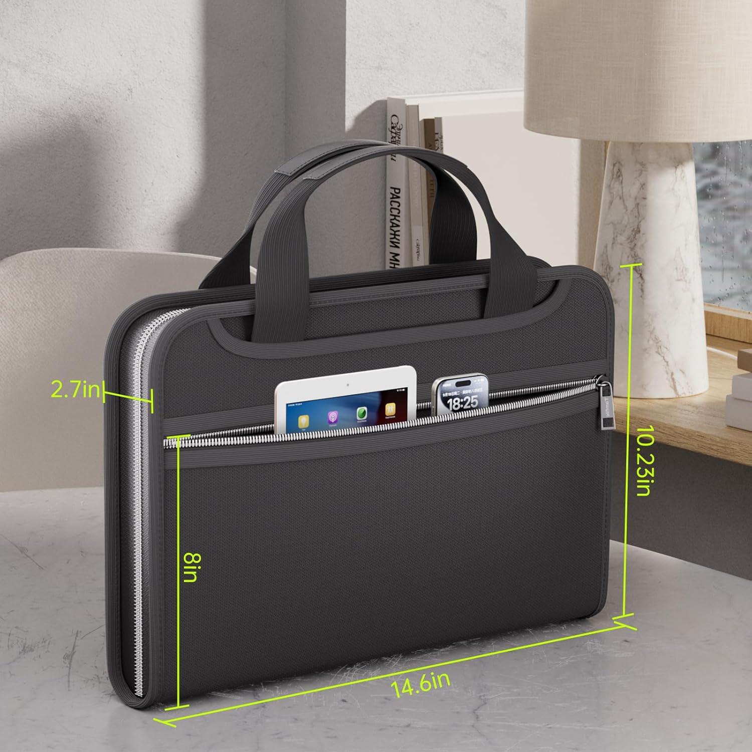 Carpeta Acordeón Ignífuga Tamfile 13 Bolsillos con Asa