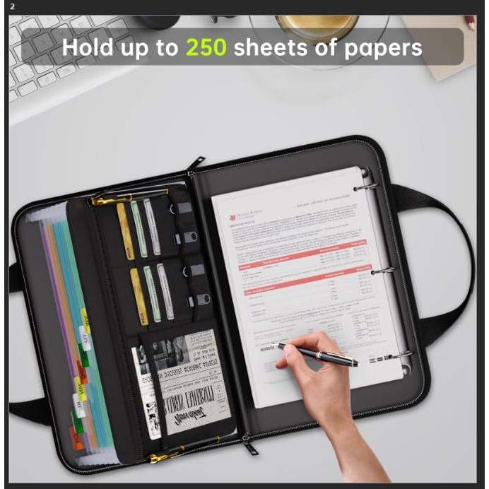 Carpeta Acordeón Ignífuga Tamfile 13 Bolsillos con Asa