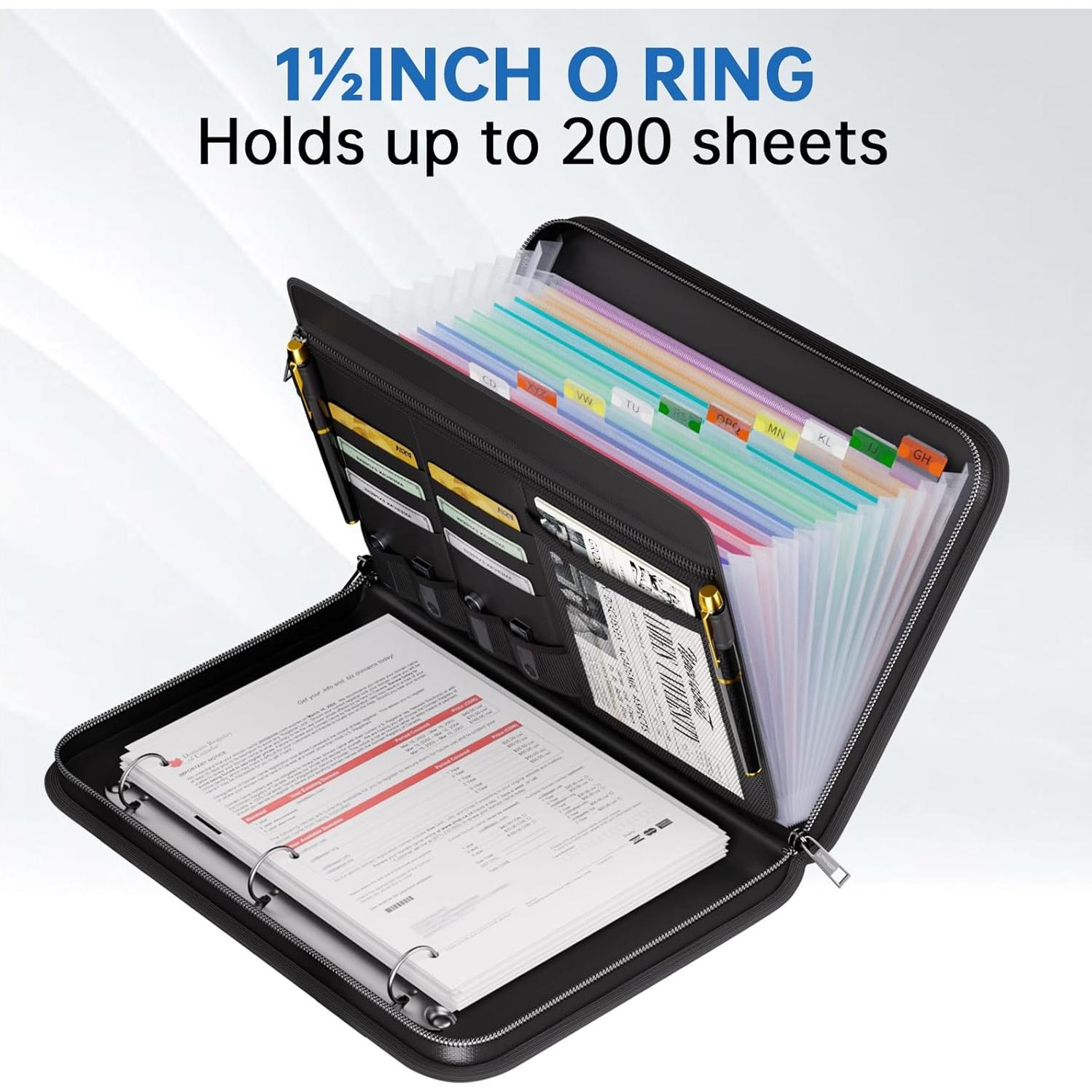 Carpeta Acordeón Ignífuga Tamfile 13 Bolsillos con Asa