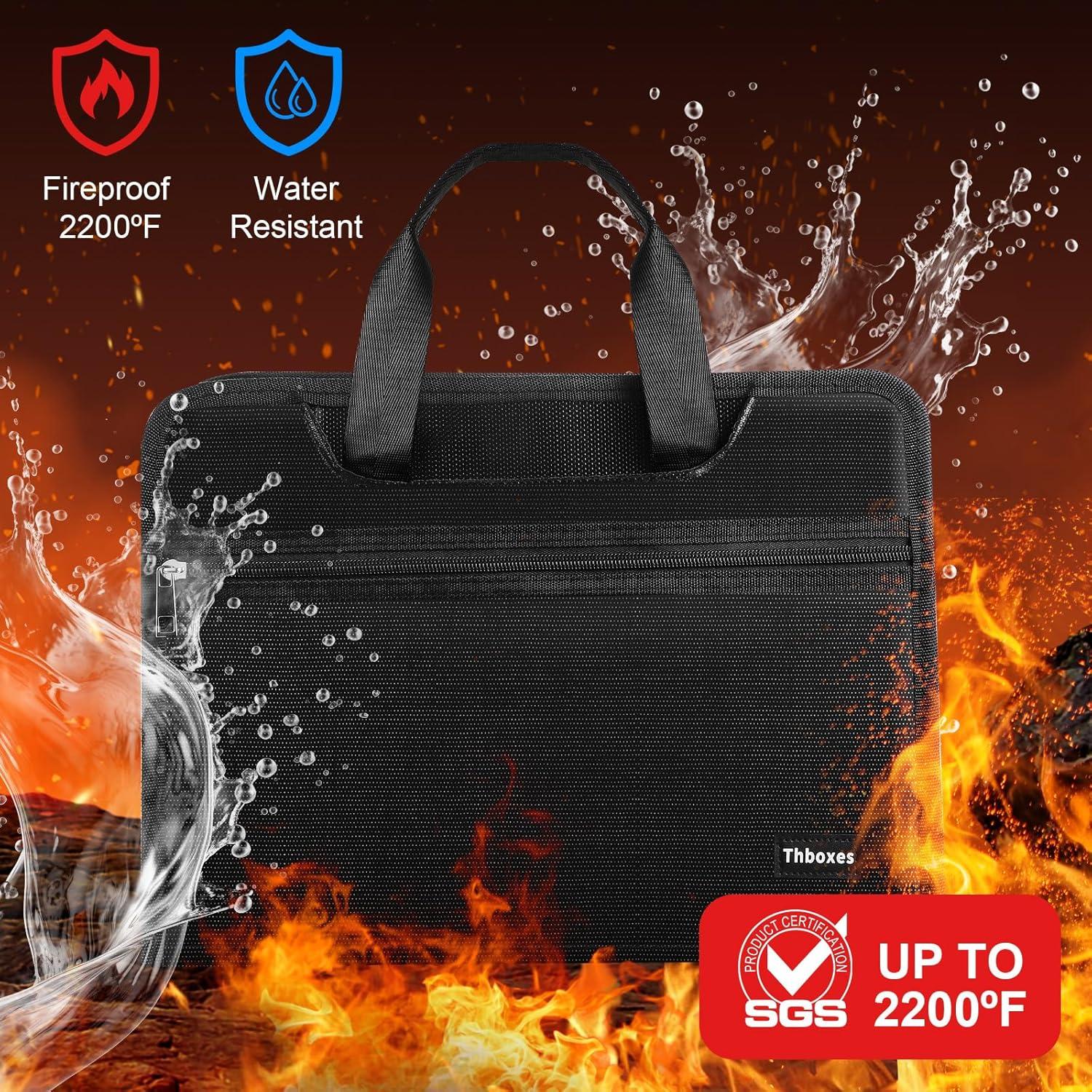 Carpeta Acordeón Ignífuga Thboxes 13 Bolsillos 36.1x26.4cm