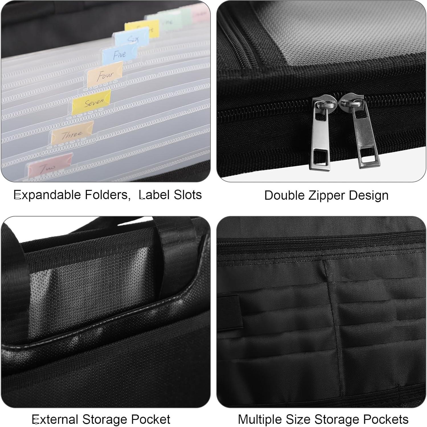 Carpeta Acordeón Ignífuga Thboxes 13 Bolsillos 36.1x26.4cm