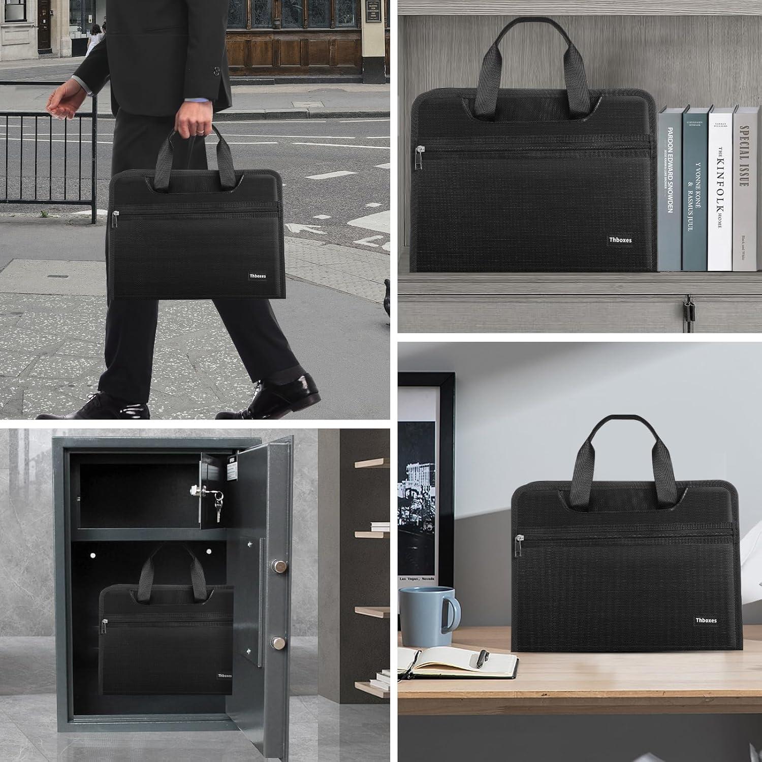 Carpeta Acordeón Ignífuga Thboxes 13 Bolsillos 36.1x26.4cm