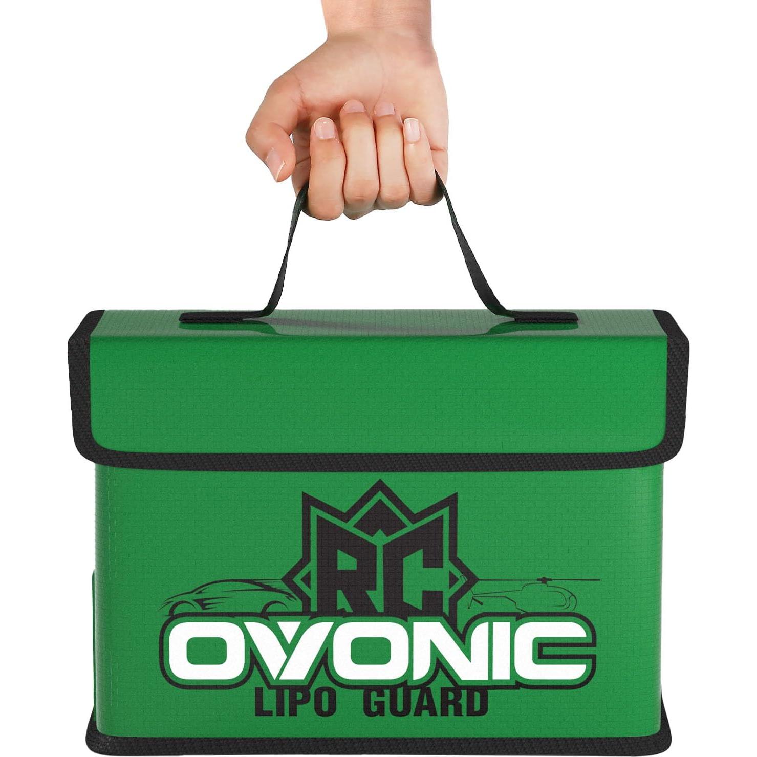 Bolsa de Seguridad LiPo OVONIC a Prueba de Fuego - 3 Tamaños