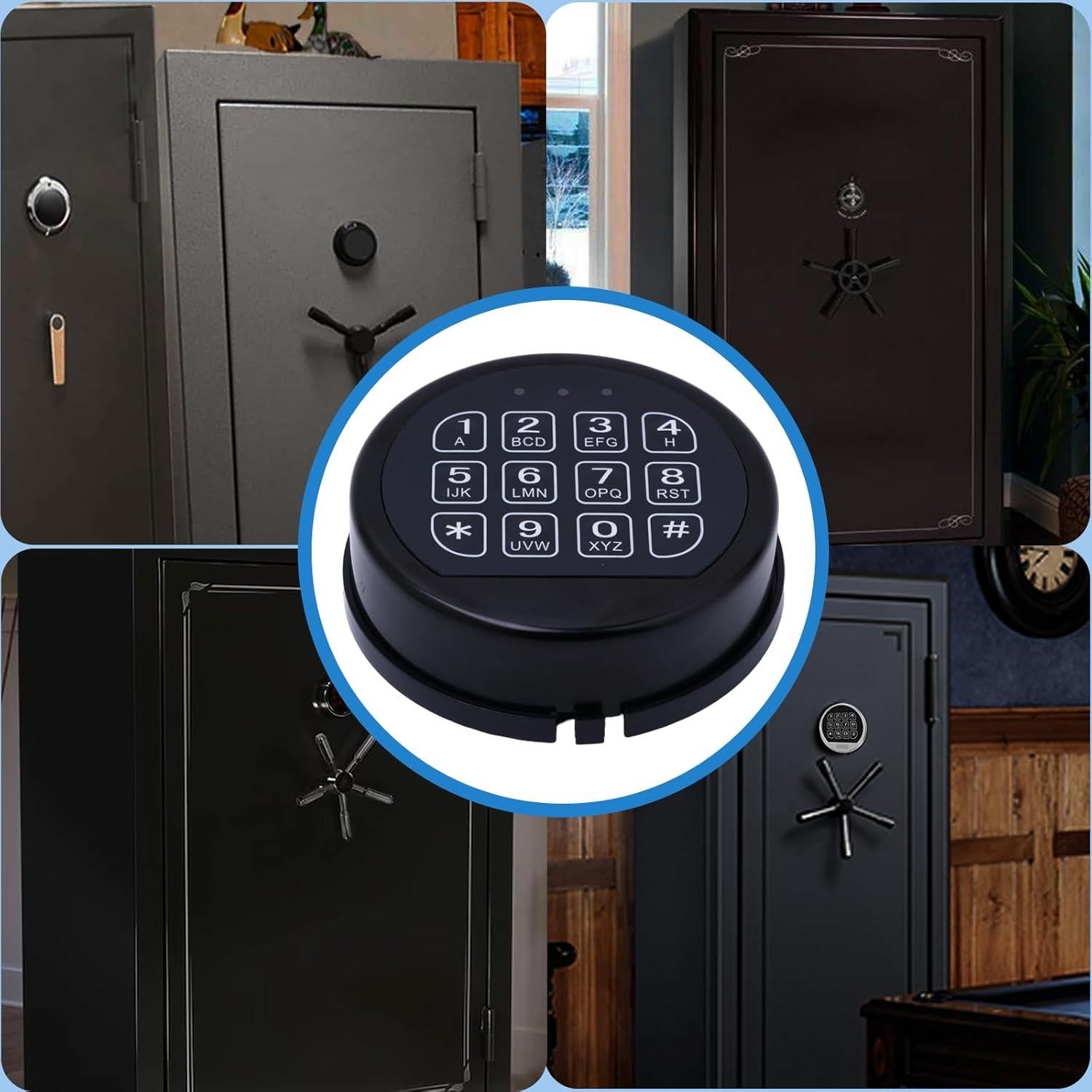 Cerradura Electrónica de Reemplazo WAH LIN PARTS para Caja Fuerte