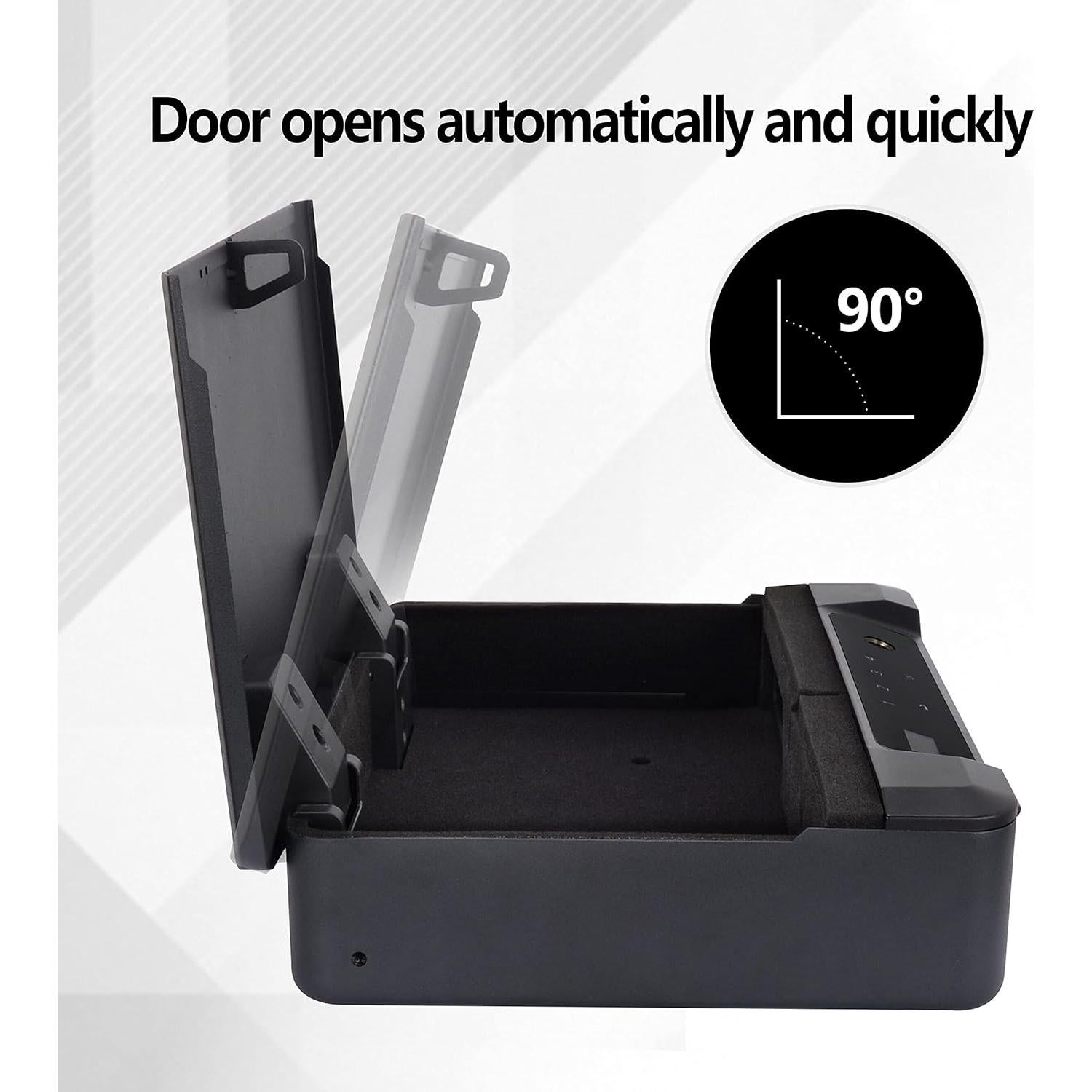 Caja Fuerte Biométrica Adoreal para 2 Pistolas con LCD