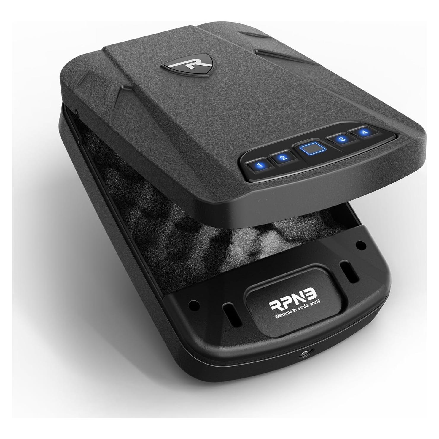 Caja Fuerte Biométrica RPNB para Pistolas con Teclado Táctil