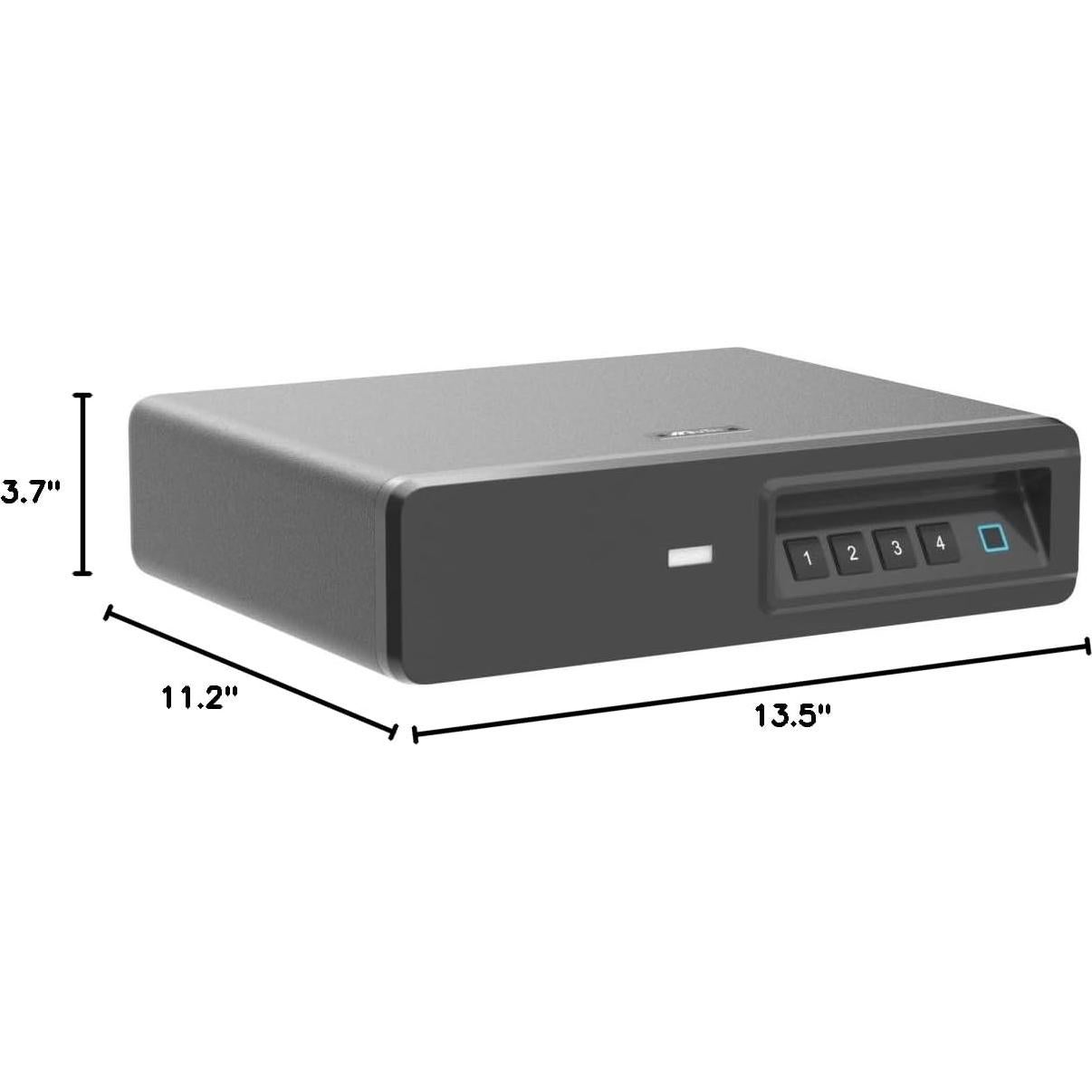 Caja Fuerte Biométrica Moutec para 2 Pistolas - Acceso Rápido