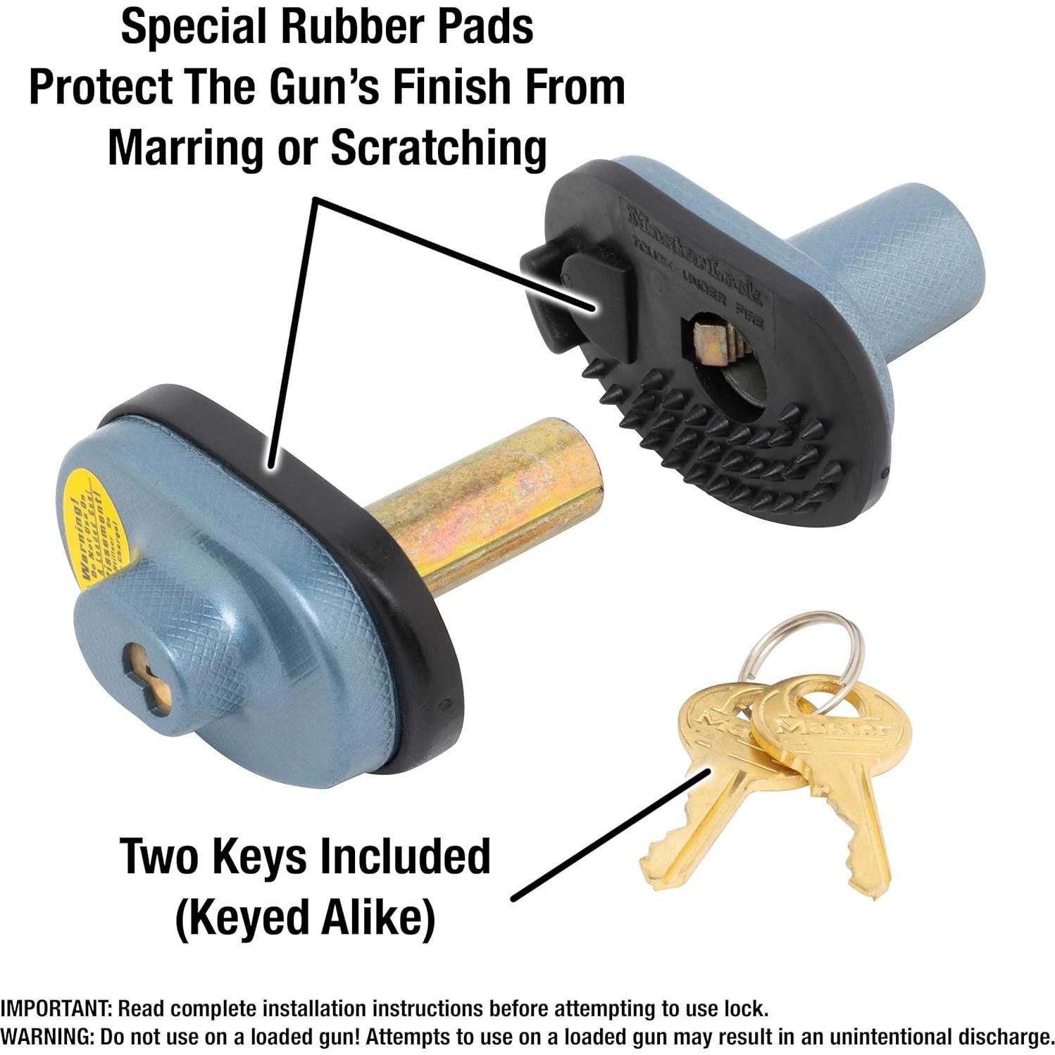 Candado de Gatillo Master Lock 94DSPTEC3 - Combinación 3 Diales