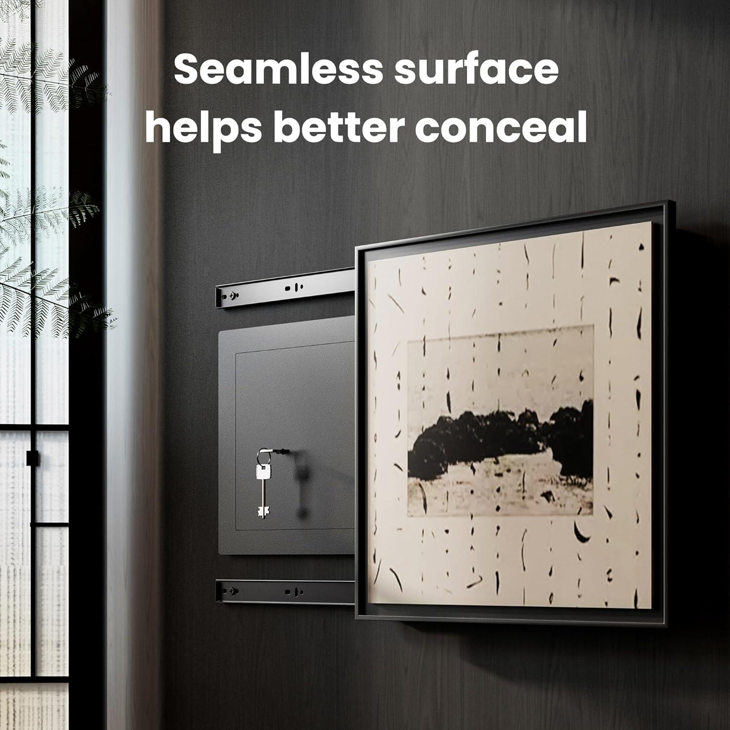 Caja Fuerte Oculta en Pared KornerBatl 40.64 cm Antirrobo