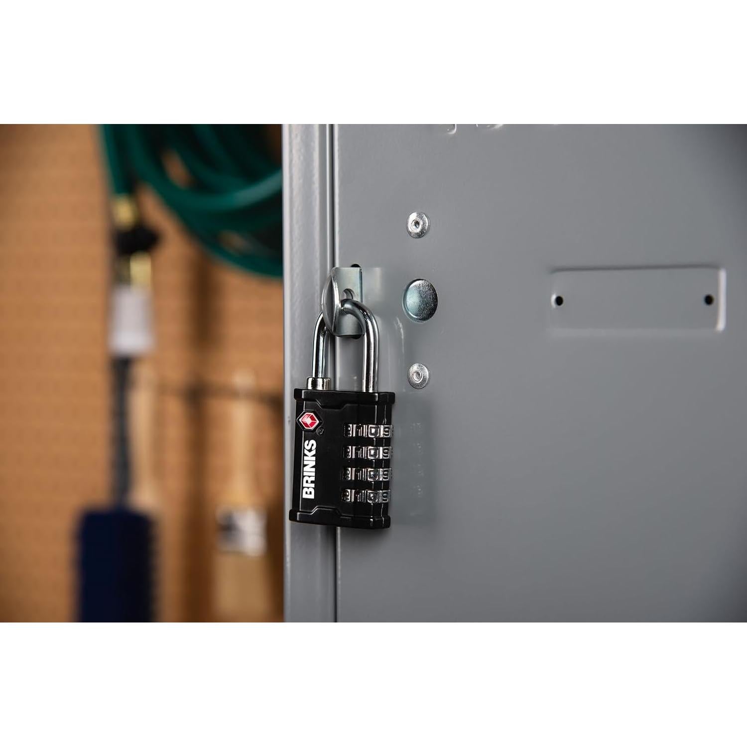 Candado de Equipaje TSA Brinks 4 Dígitos Resettable - 2 Paquete