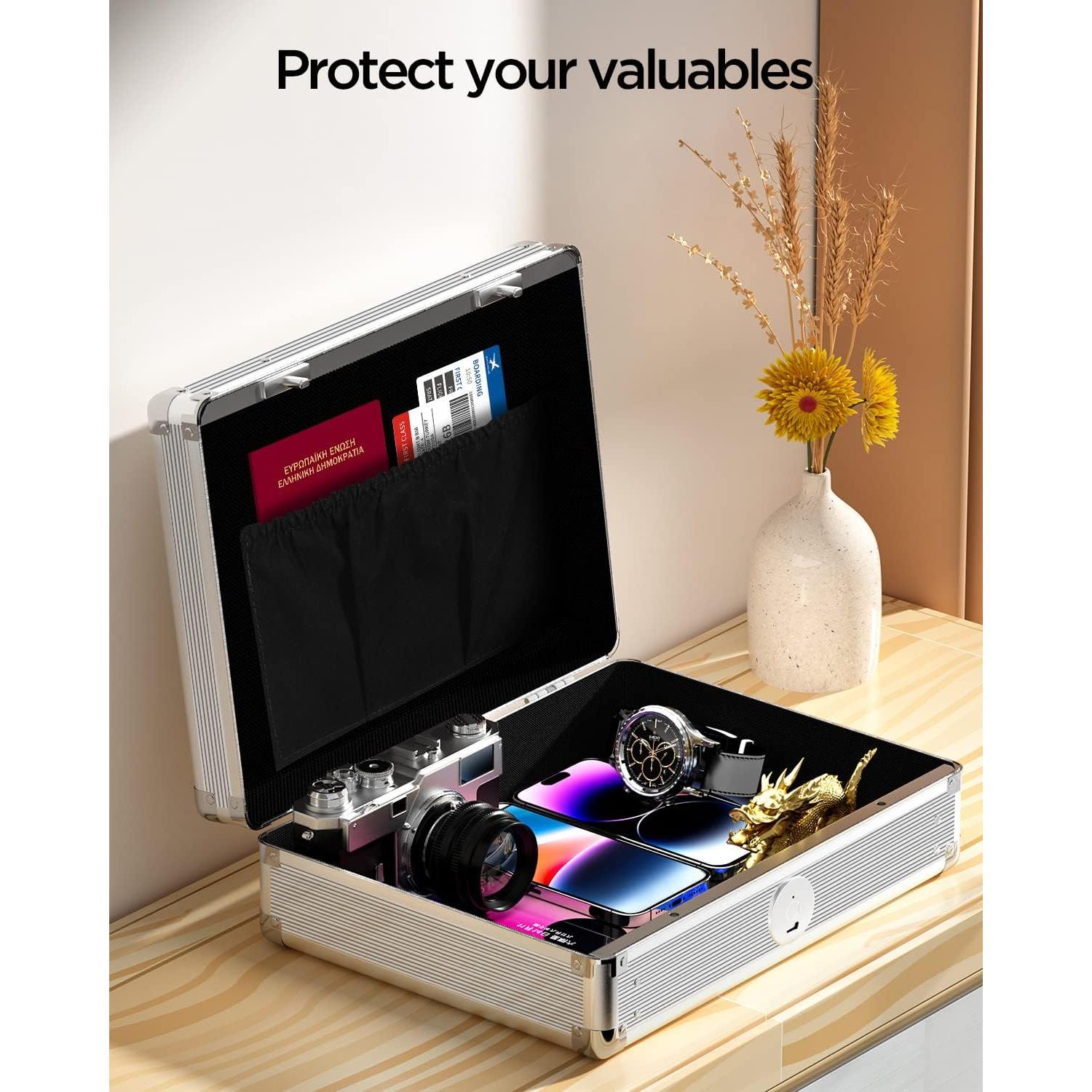 Caja Fuerte Biométrica AICase para Pistolas 34.8x26.7cm