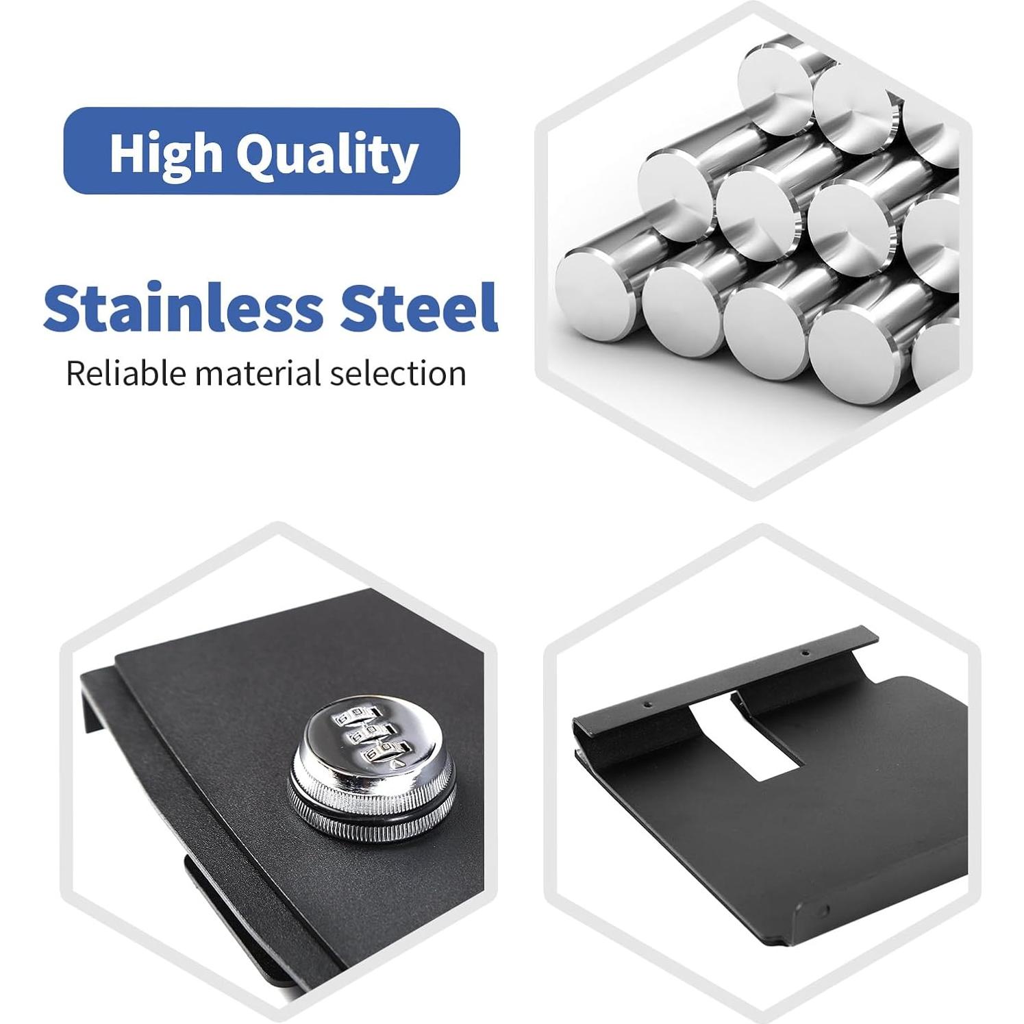 Caja de Seguridad Organizador de Consola Central RT-TCZ para Jeep Wrangler JL/JLU 2018-2025