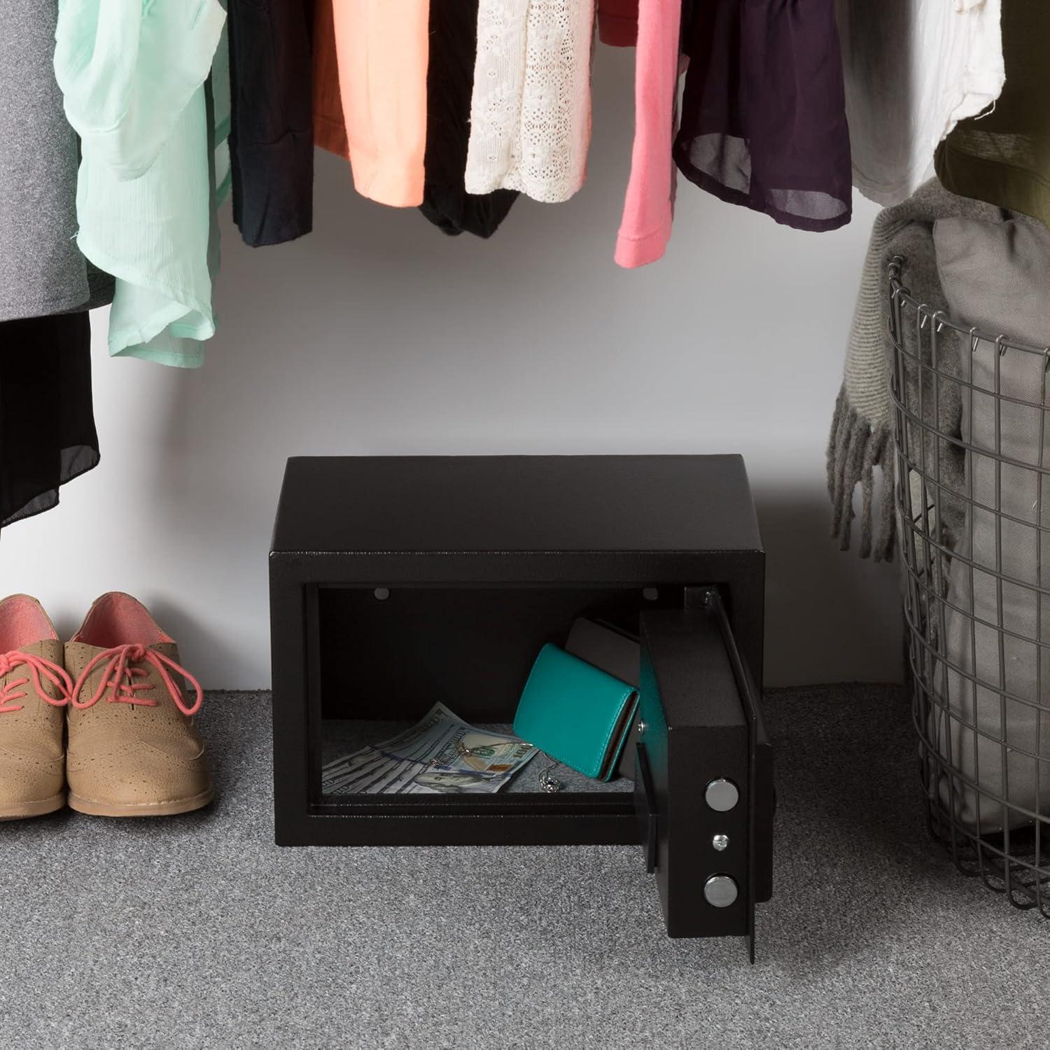 Caja Fuerte Digital Stalwart de Acero 4.7 kg - 30.99x20.07x20.07 cm