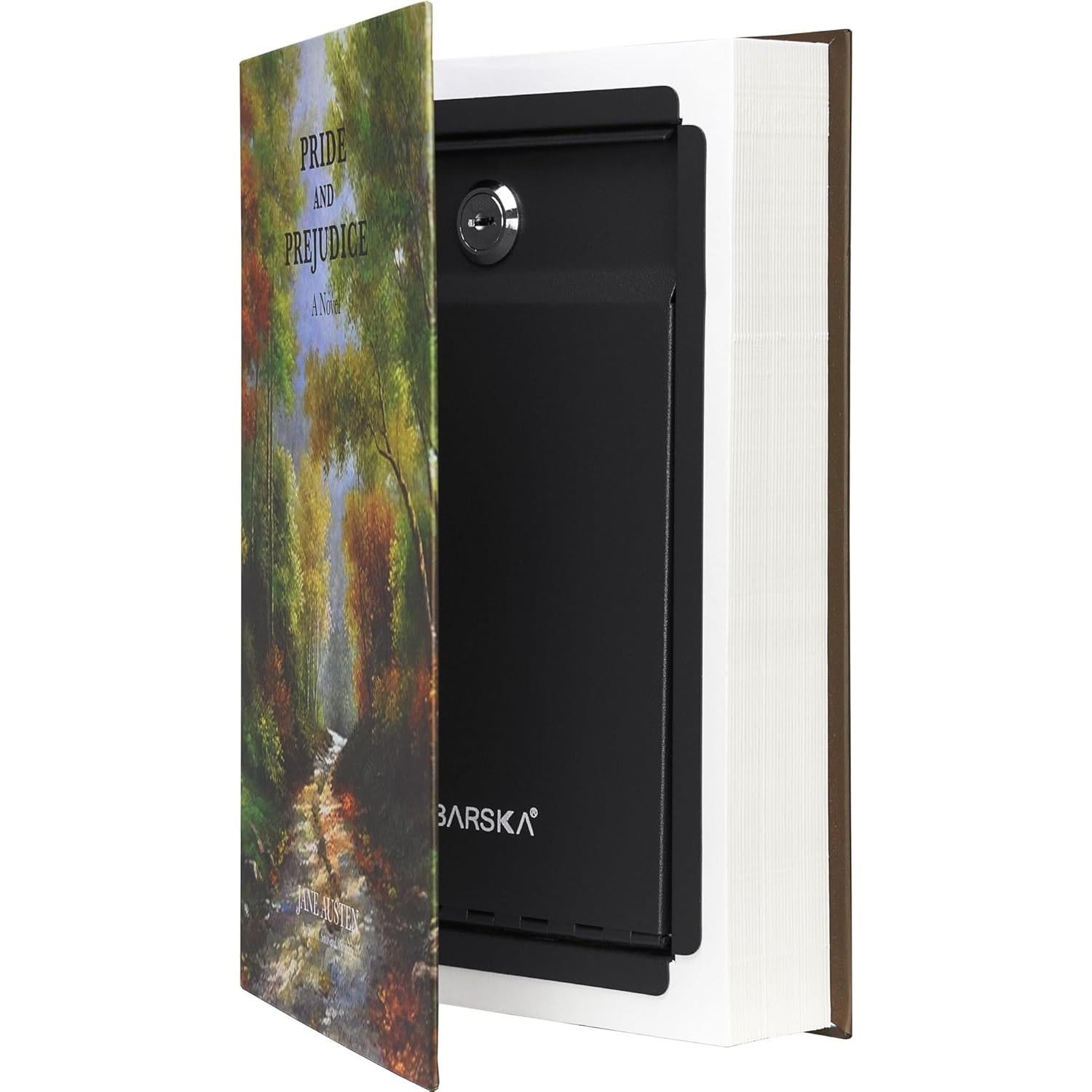 Caja Fuerte Oculta en Libro Barska - Seguridad con Llave